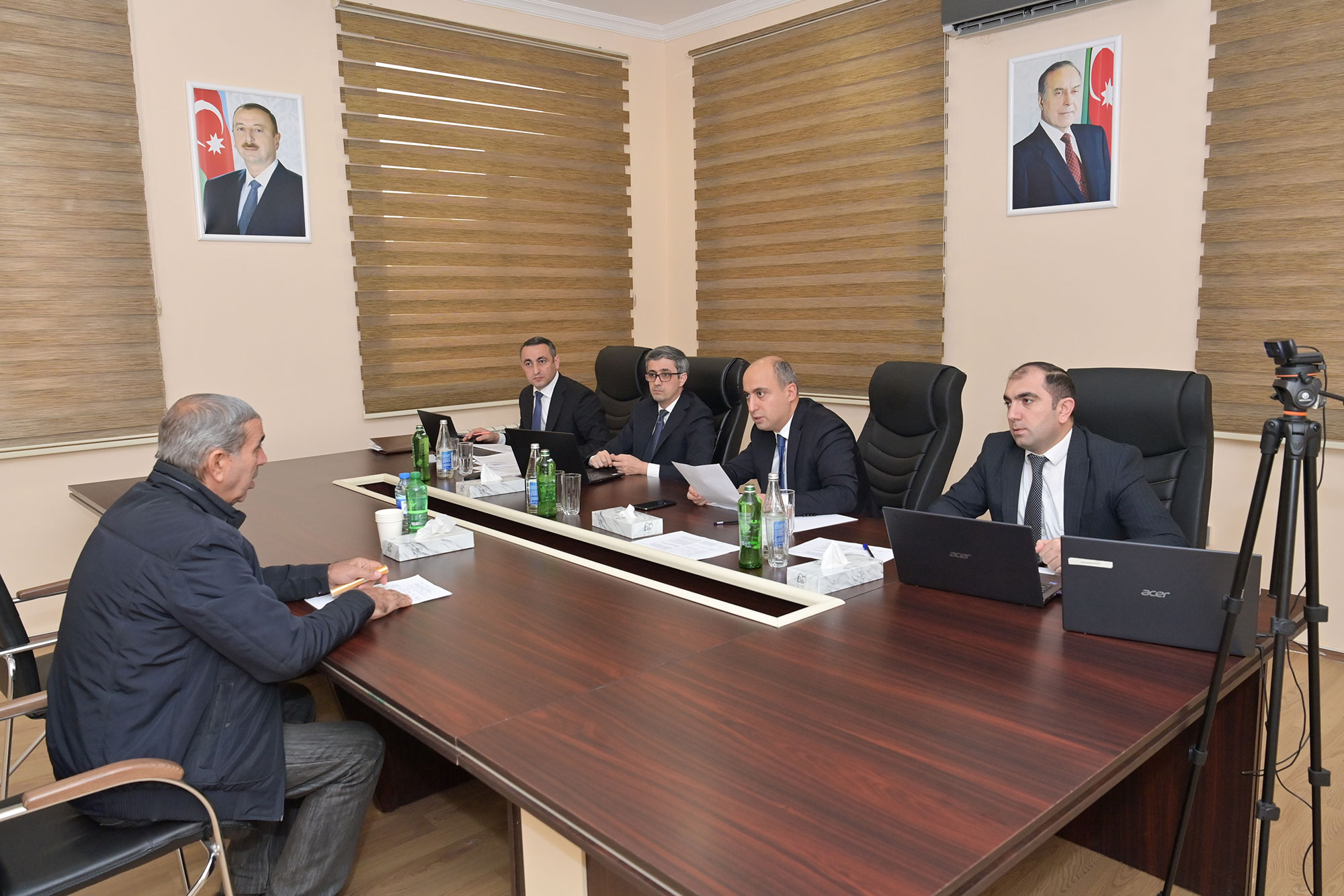 Elm və təhsil naziri Tərtərdə vətəndaşları qəbul edib 