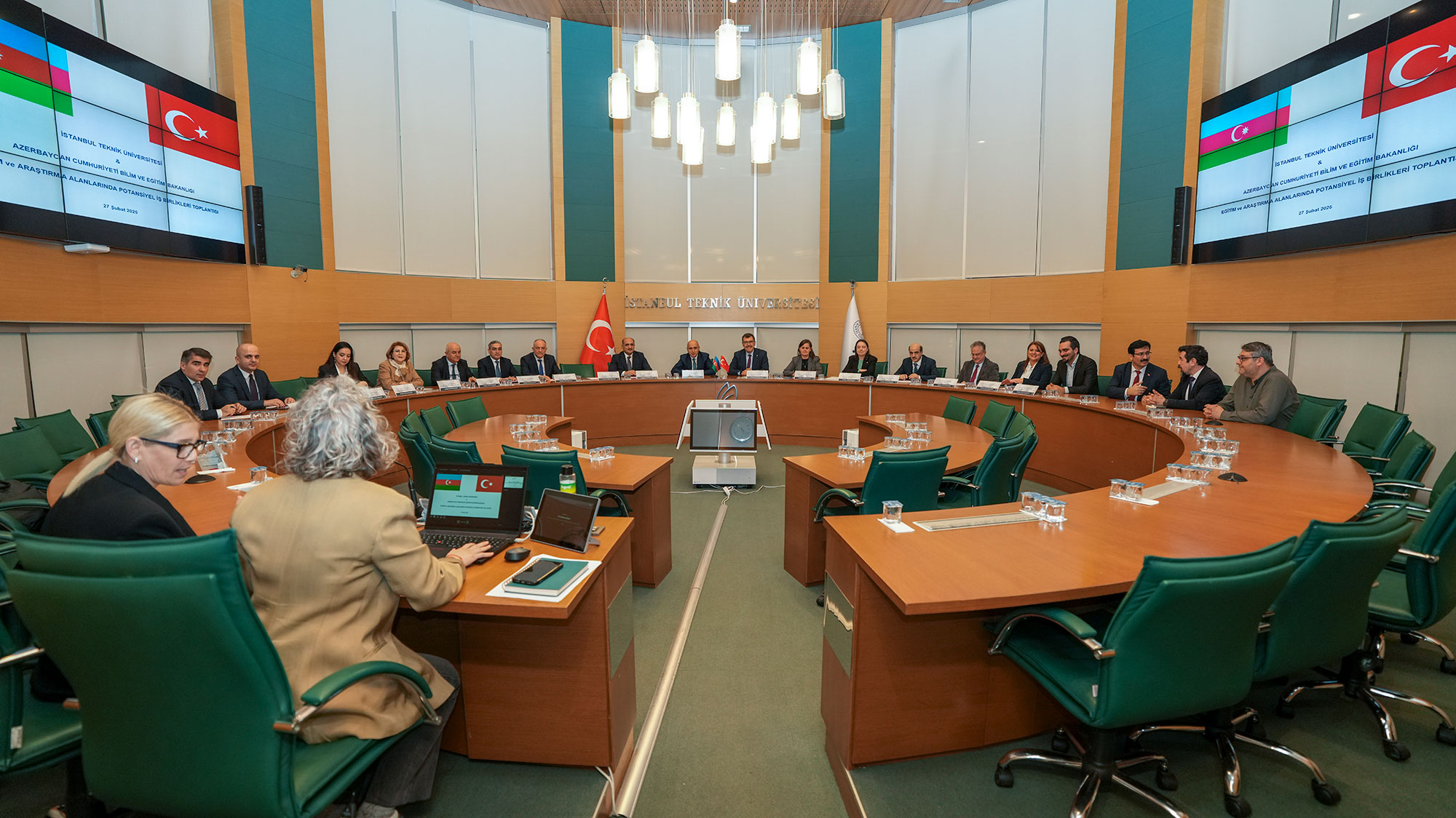 Elm və təhsil naziri Türkiyənin bir neçə ali təhsil müəssisəsində olub 