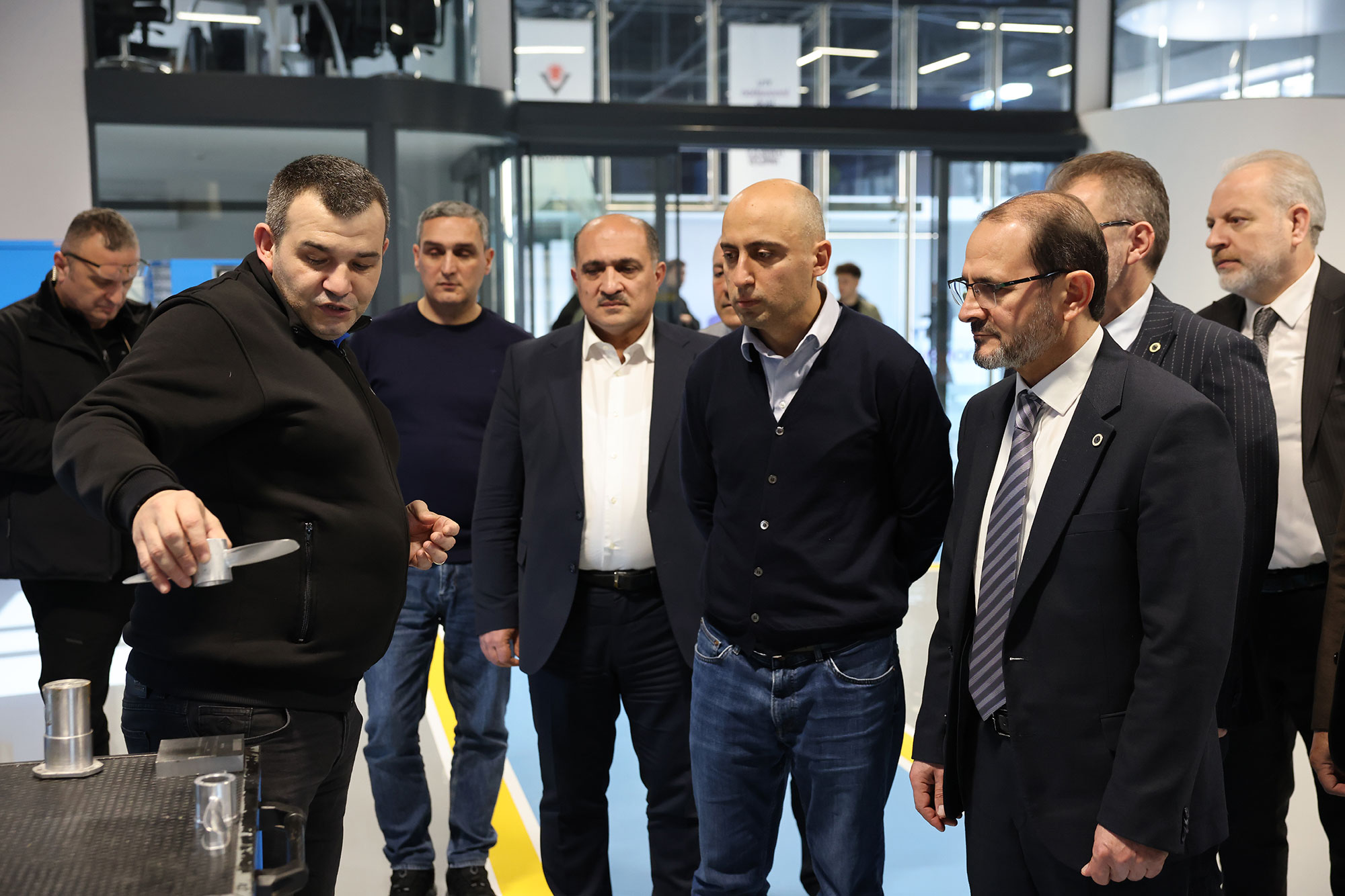 Elm və təhsil naziri Türkiyənin bir neçə ali təhsil müəssisəsində olub