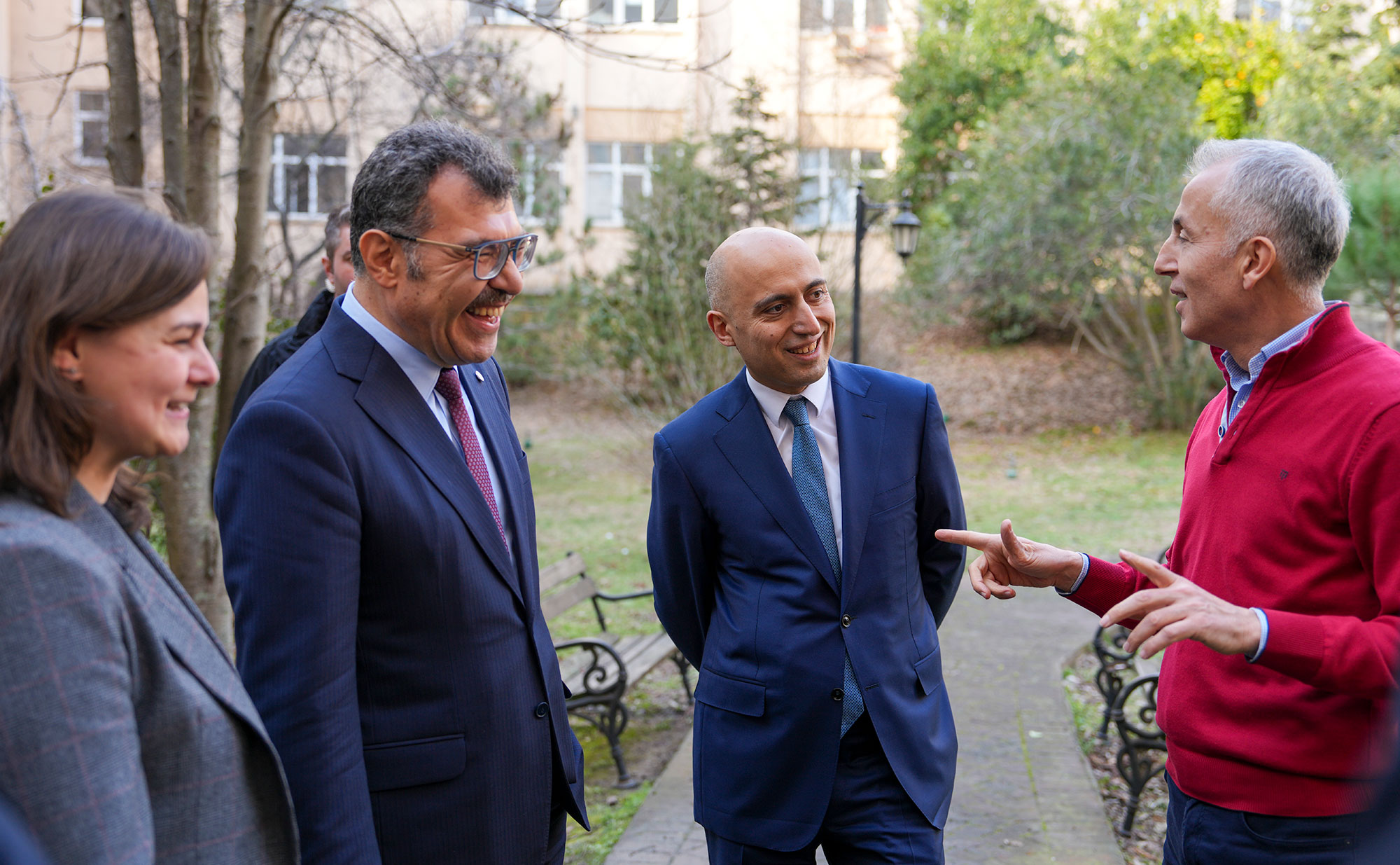 Elm və təhsil naziri Türkiyənin bir neçə ali təhsil müəssisəsində olub