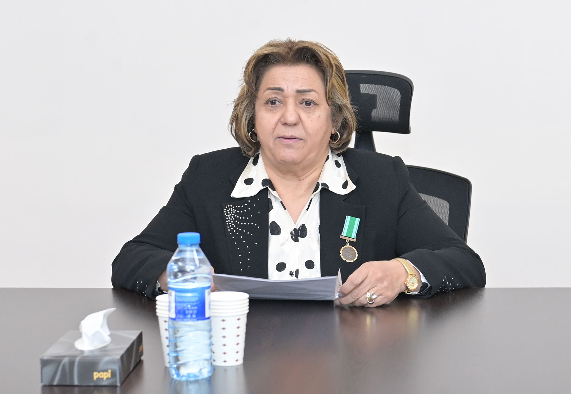 Elm və təhsil naziri Zərdabda vətəndaşları qəbul edib