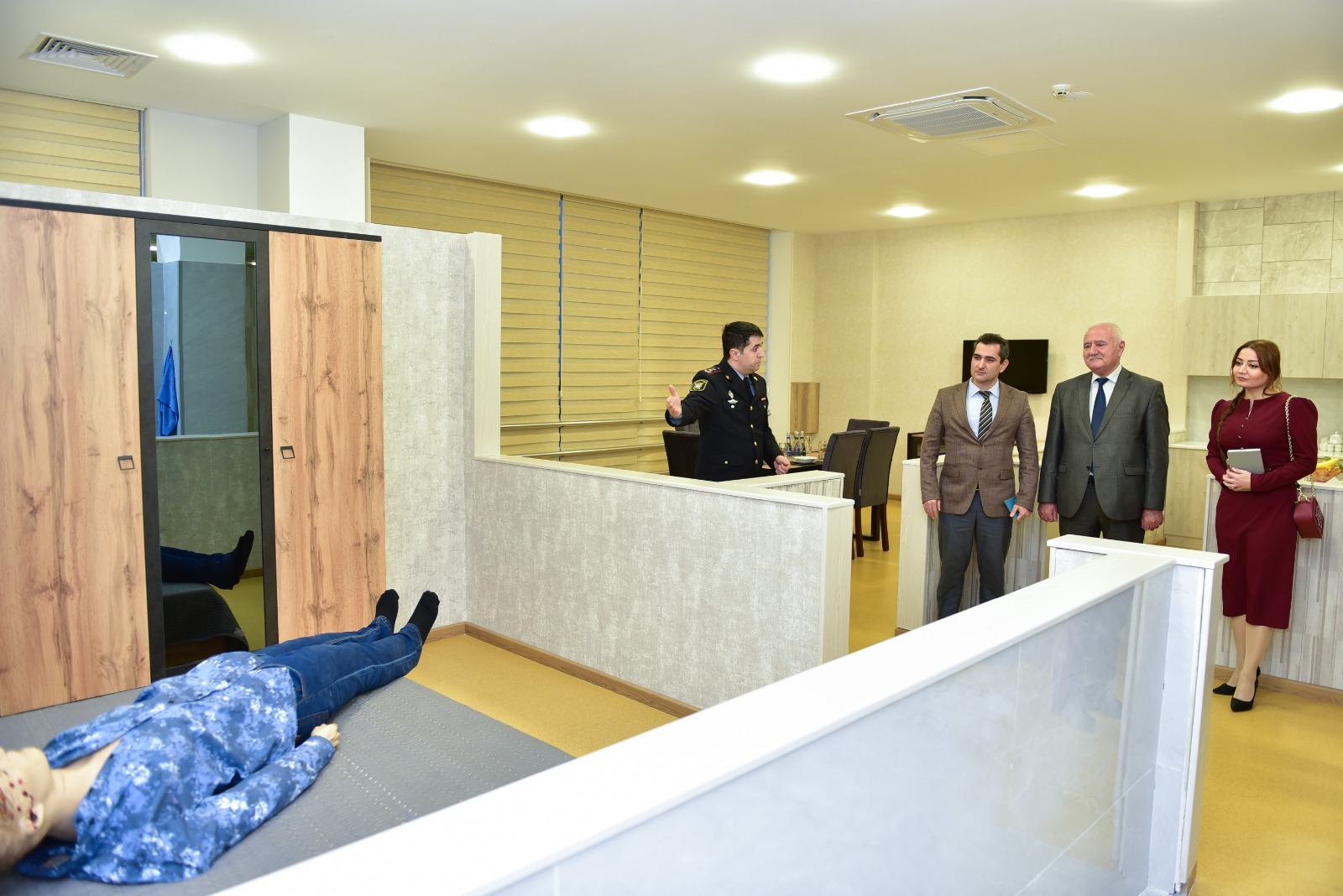 Elm və Təhsil Nazirliyi yanında İctimai Şuranın üzvləri Polis Akademiyasında olublar