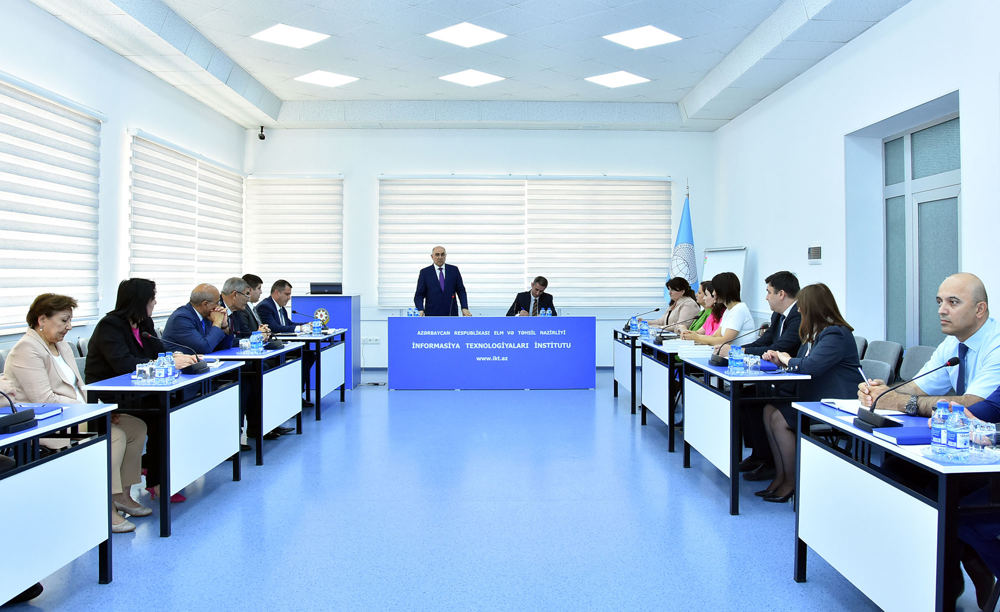 “Elm və təhsilə birgə baxış” layihəsi çərçivəsində İTİ-də görüş keçirilib 