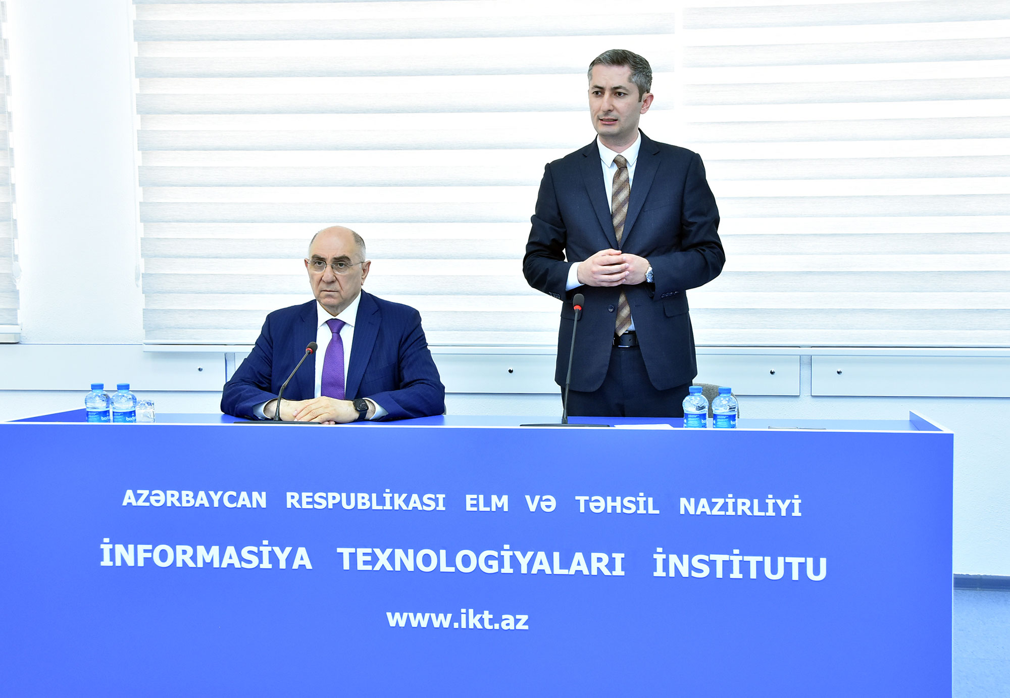 “Elm və təhsilə birgə baxış” layihəsi çərçivəsində İTİ-də görüş keçirilib