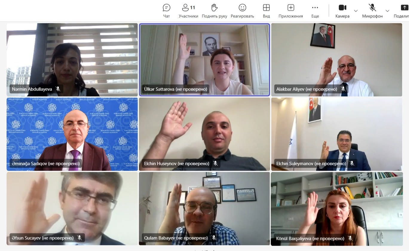 Elmi Tədqiqatların Əlaqələndirilməsi Şurasının növbəti iclası baş tutub 