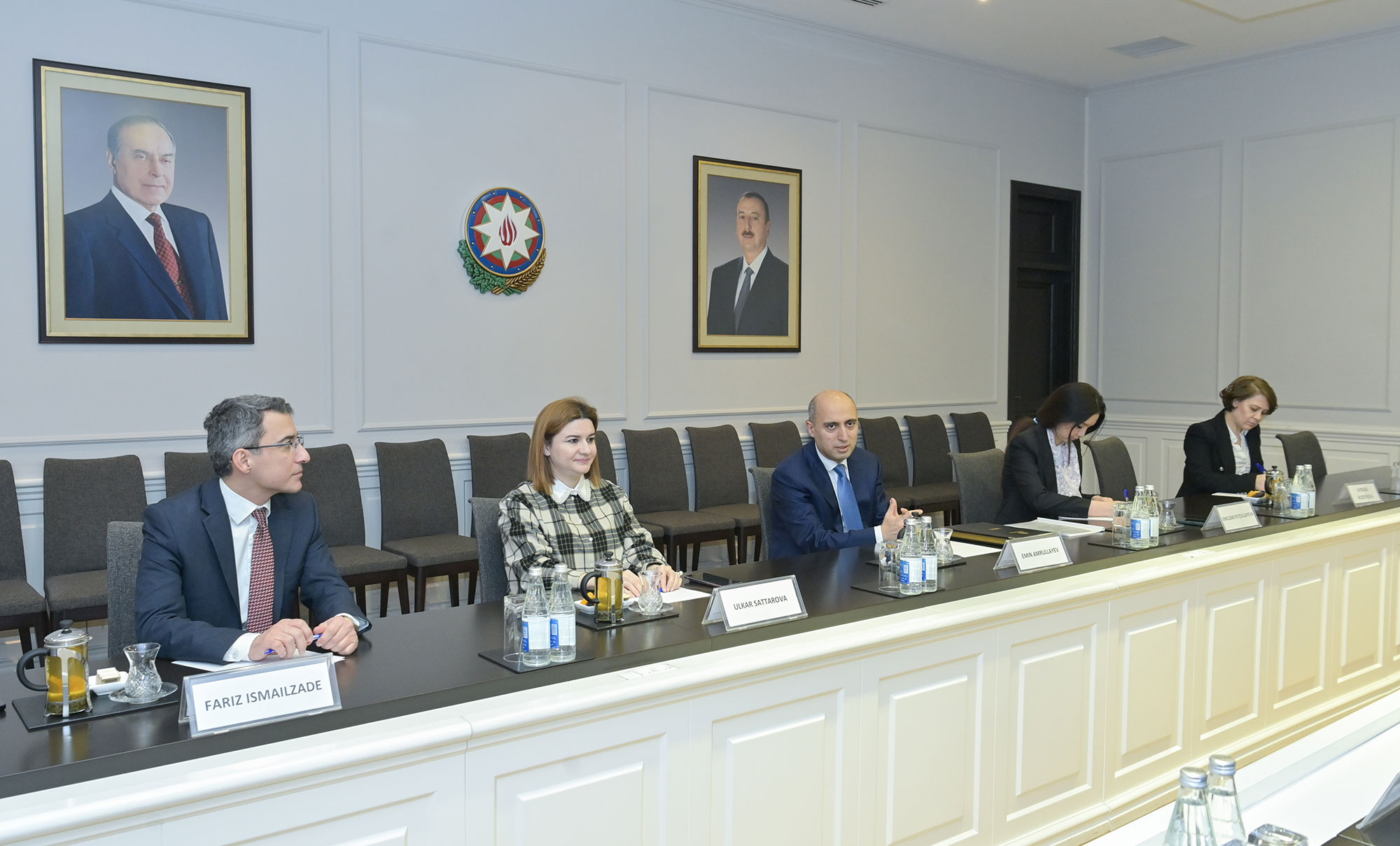 Emin Əmrullayev Turin Politexnik Universitetinin rektoru ilə görüşüb 