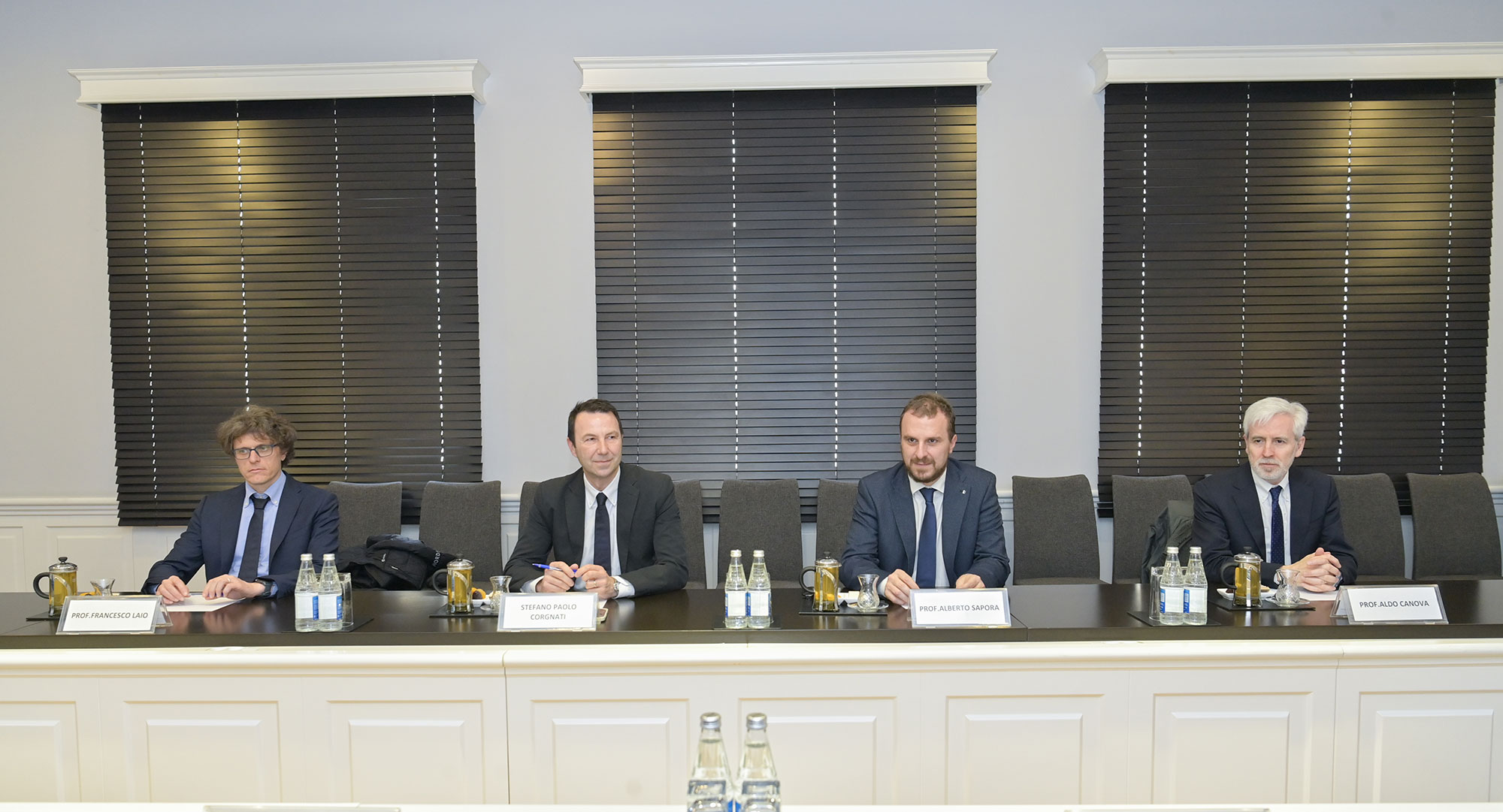 Emin Əmrullayev Turin Politexnik Universitetinin rektoru ilə görüşüb