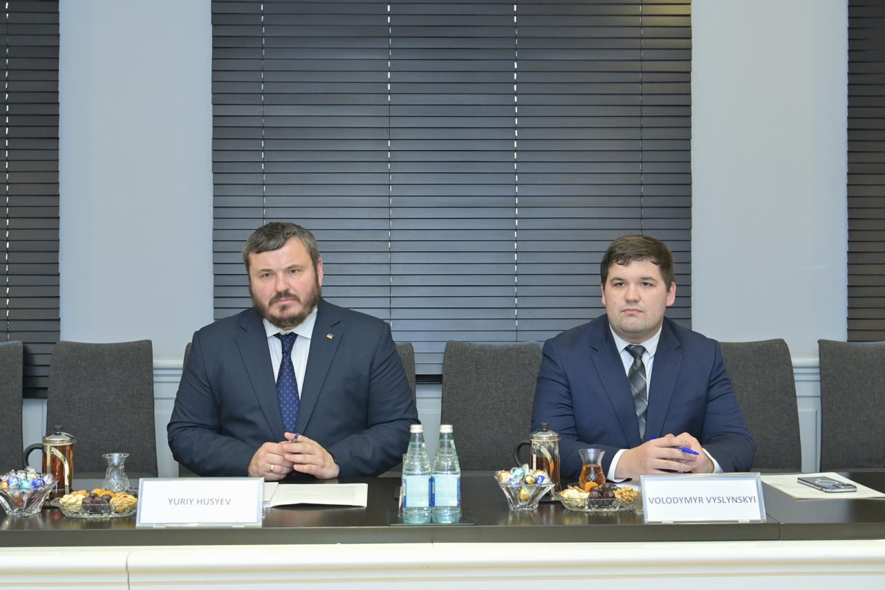 Emin Əmrullayev Ukraynanın ölkəmizdəki səfiri ilə görüşüb