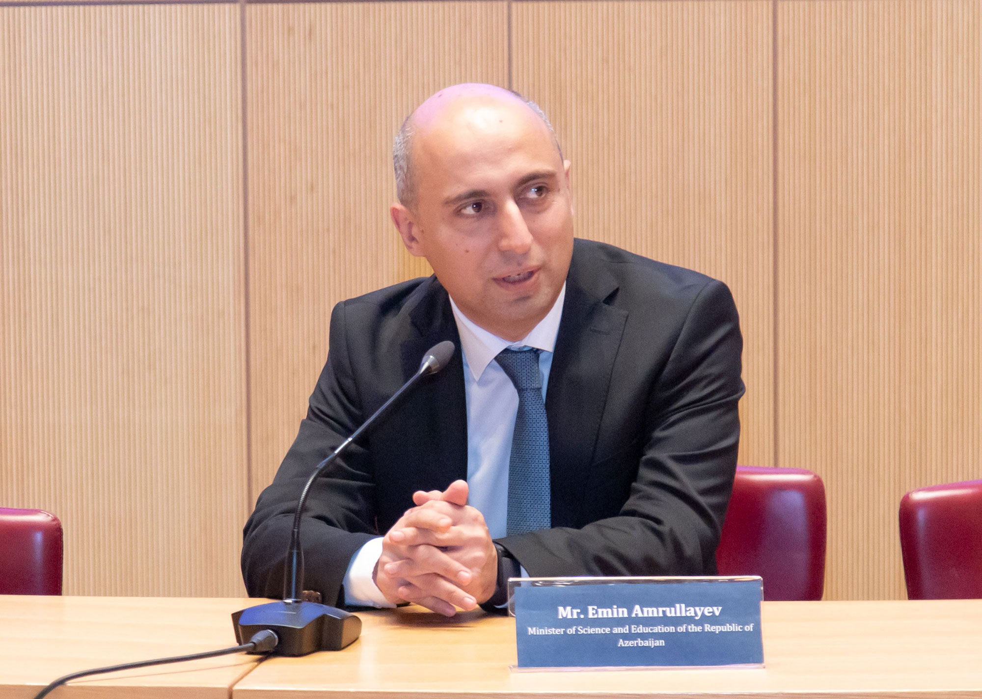 Emin Əmrullayev VIII ADA Beynəlxalq Təhsil Konfransında iştirak edib