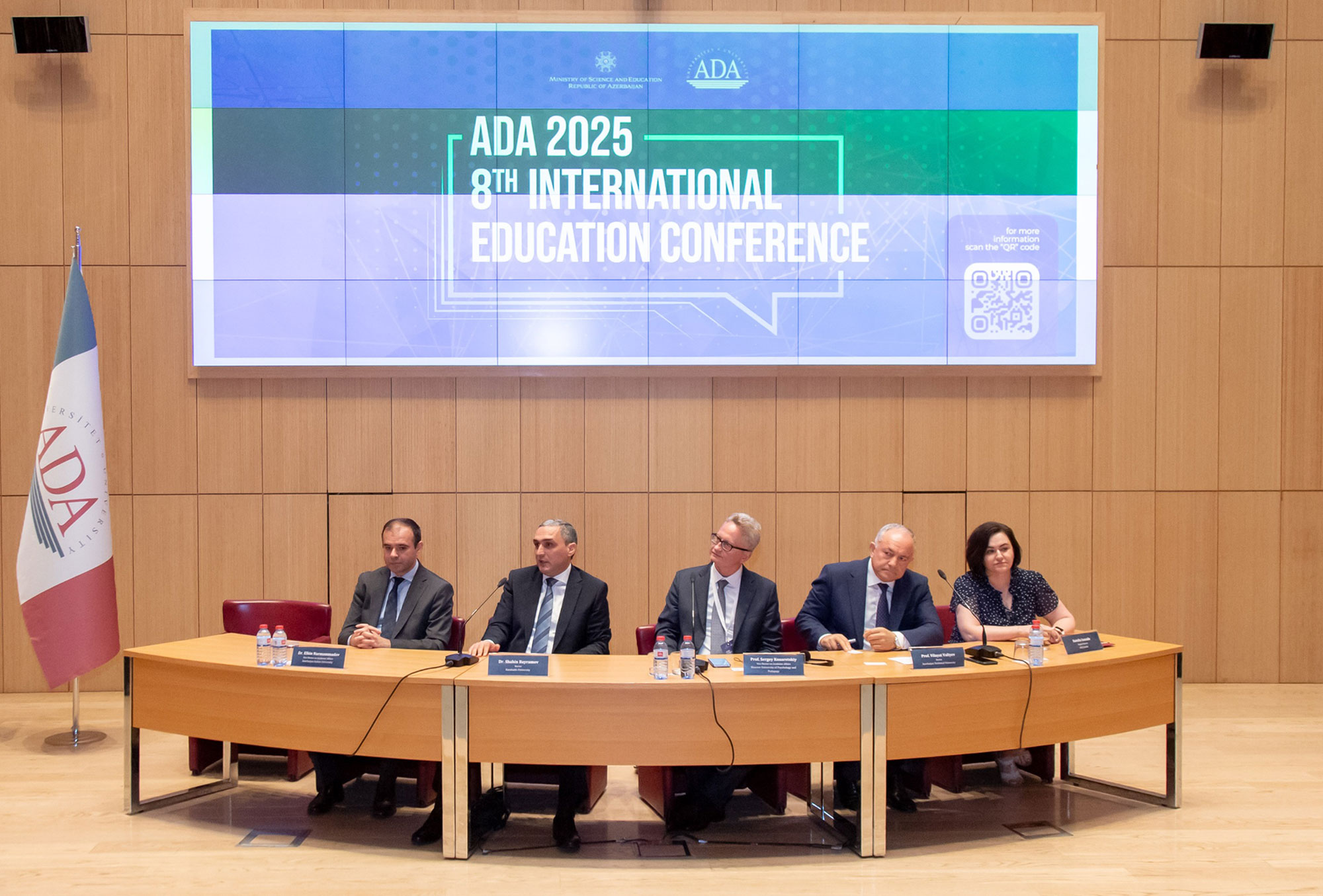 Emin Əmrullayev VIII ADA Beynəlxalq Təhsil Konfransında iştirak edib
