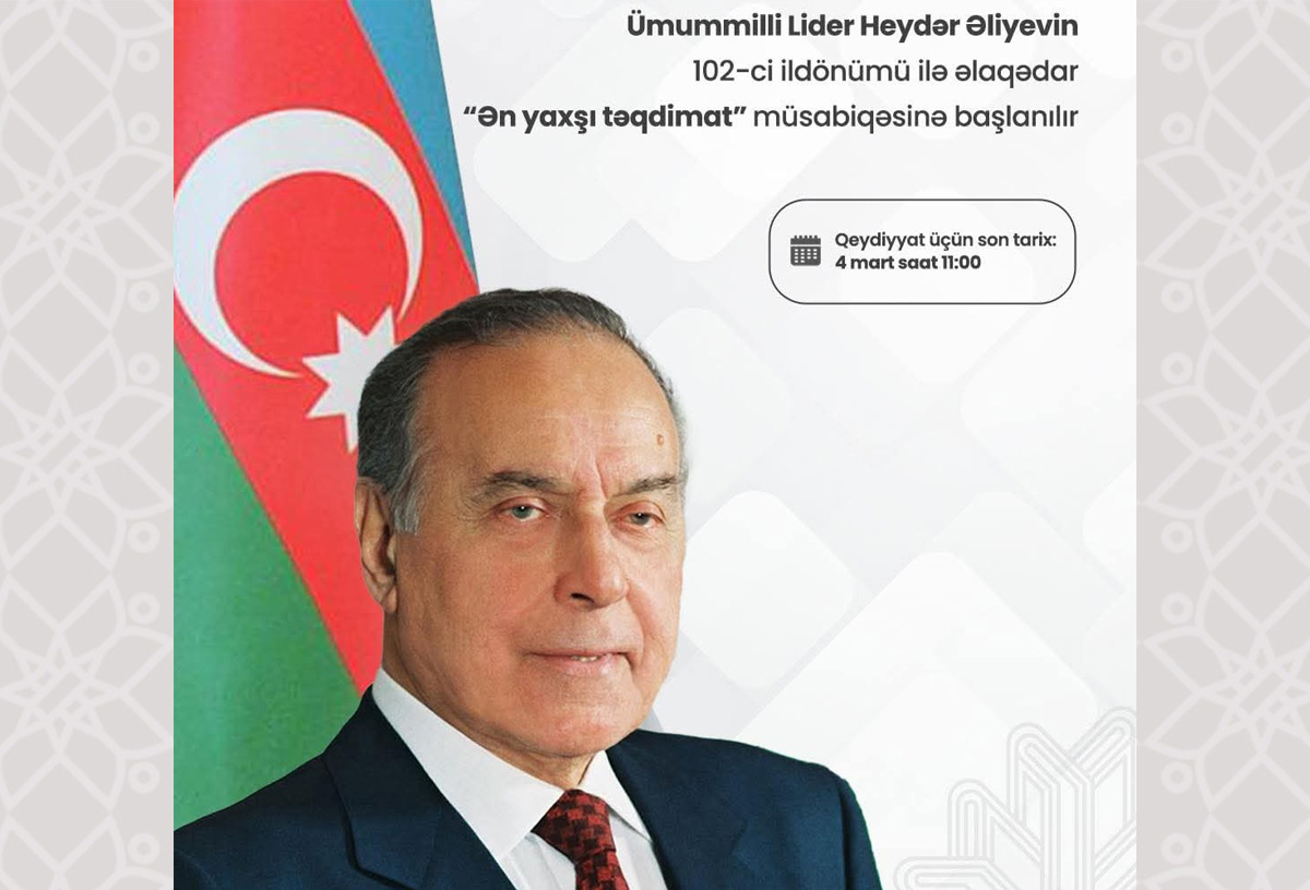 “Ən yaxşı təqdimat” müsabiqəsinə başlanılır 