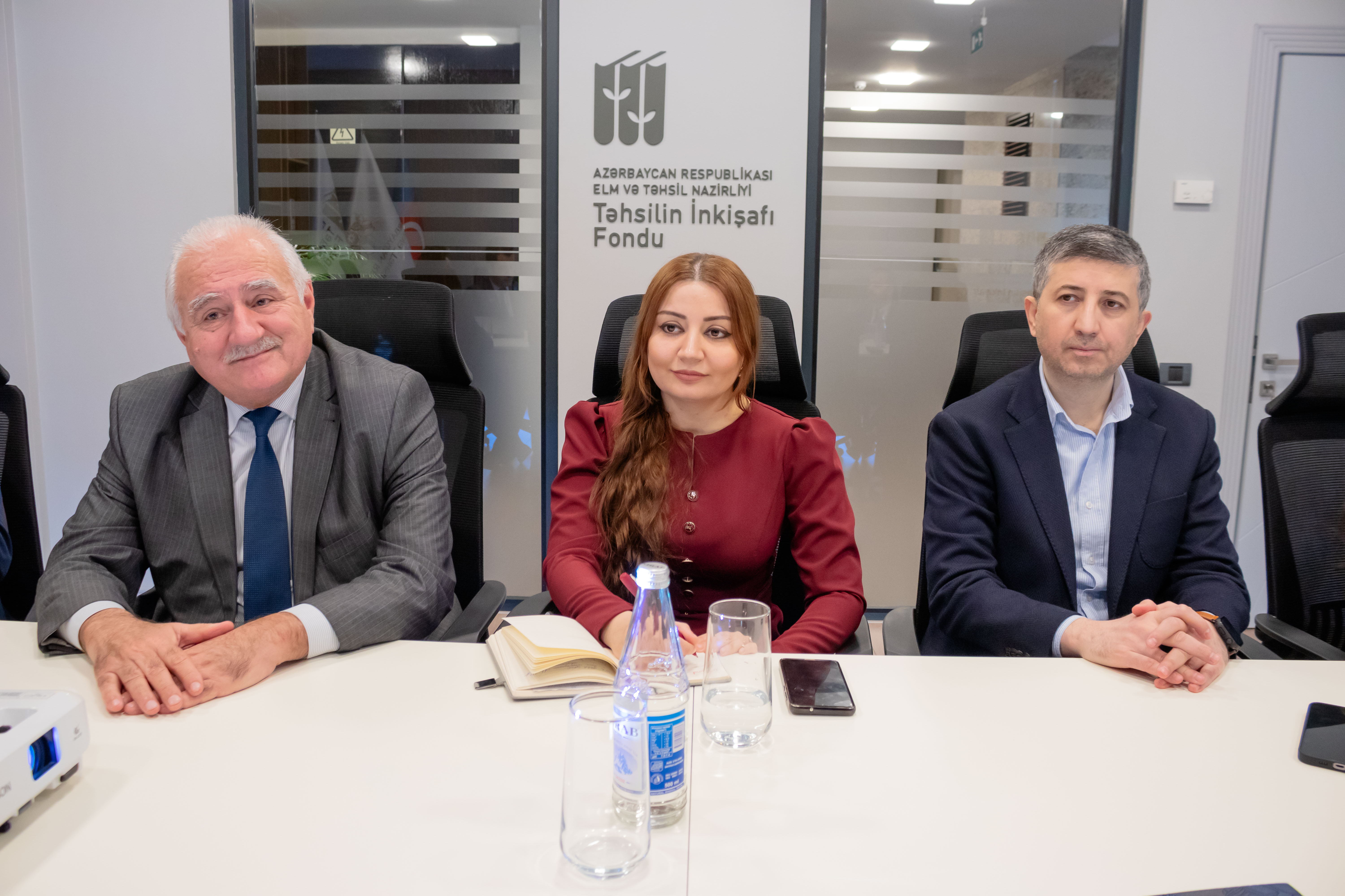 ETN yanında İctimai Şuranın üzvləri Təhsilin İnkişafı Fondunda olublar