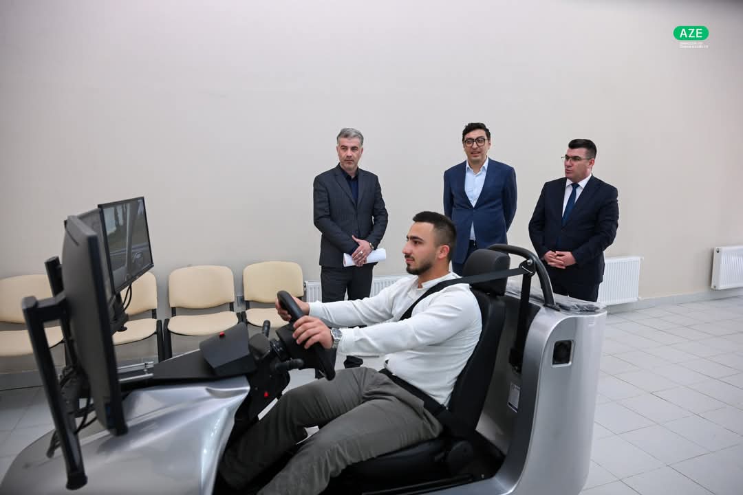 Fərid Qayıbov Qəbələ Dövlət Peşə Təhsil Mərkəzinin tələbələri ilə görüşüb