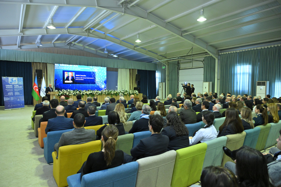 “Fevral məruzələri 2025: Aviakosmik məsələlərin həllində gənclərin yaradıcı potensialı” adlı konfrans başlayıb 