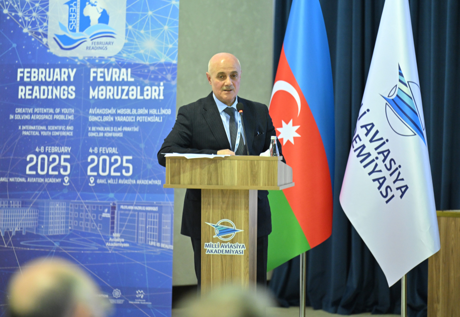 “Fevral məruzələri 2025: Aviakosmik məsələlərin həllində gənclərin yaradıcı potensialı” adlı konfrans başlayıb