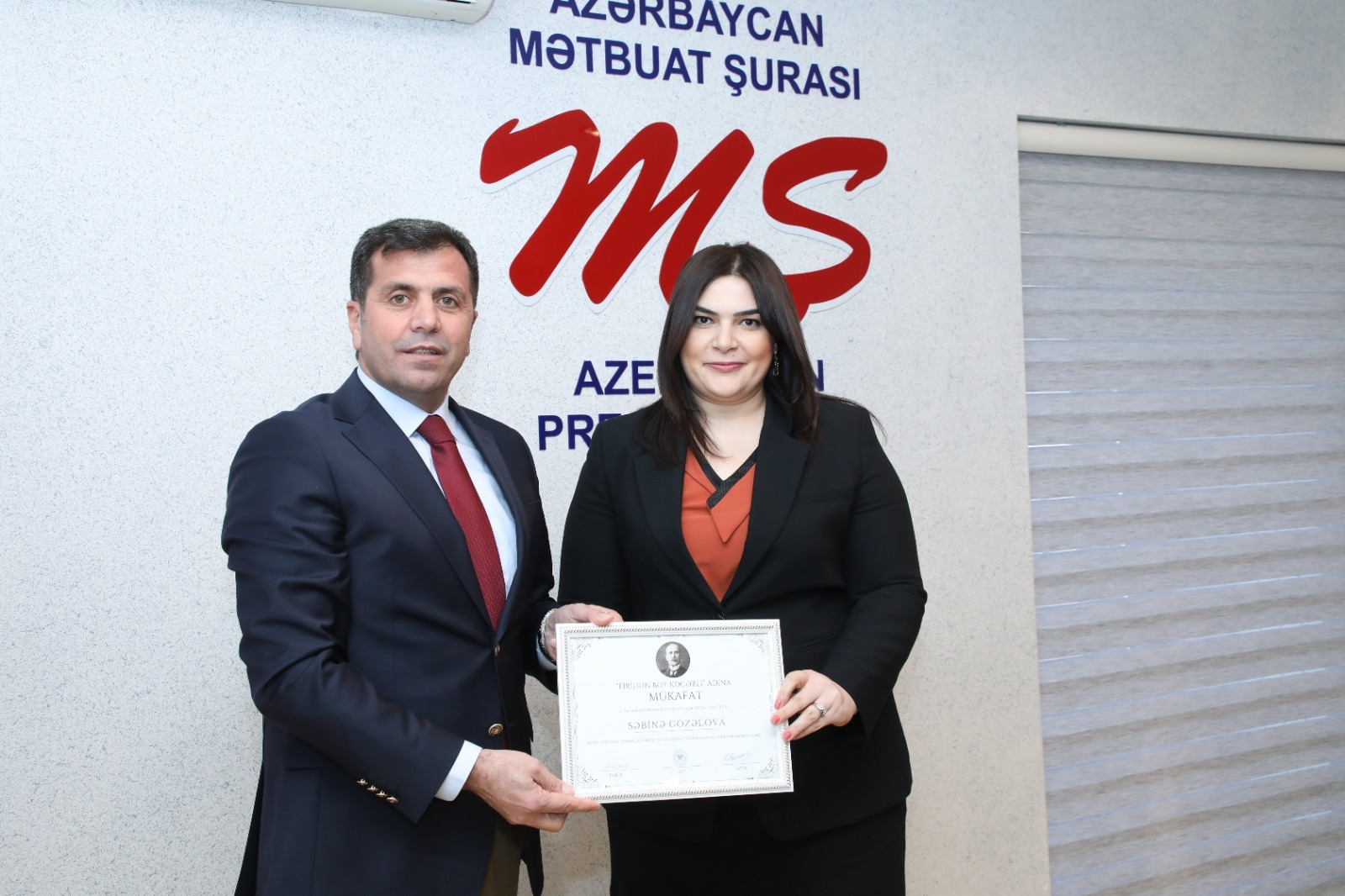 "Firidun bəy Köçərli" mükafatının təqdimatı olub