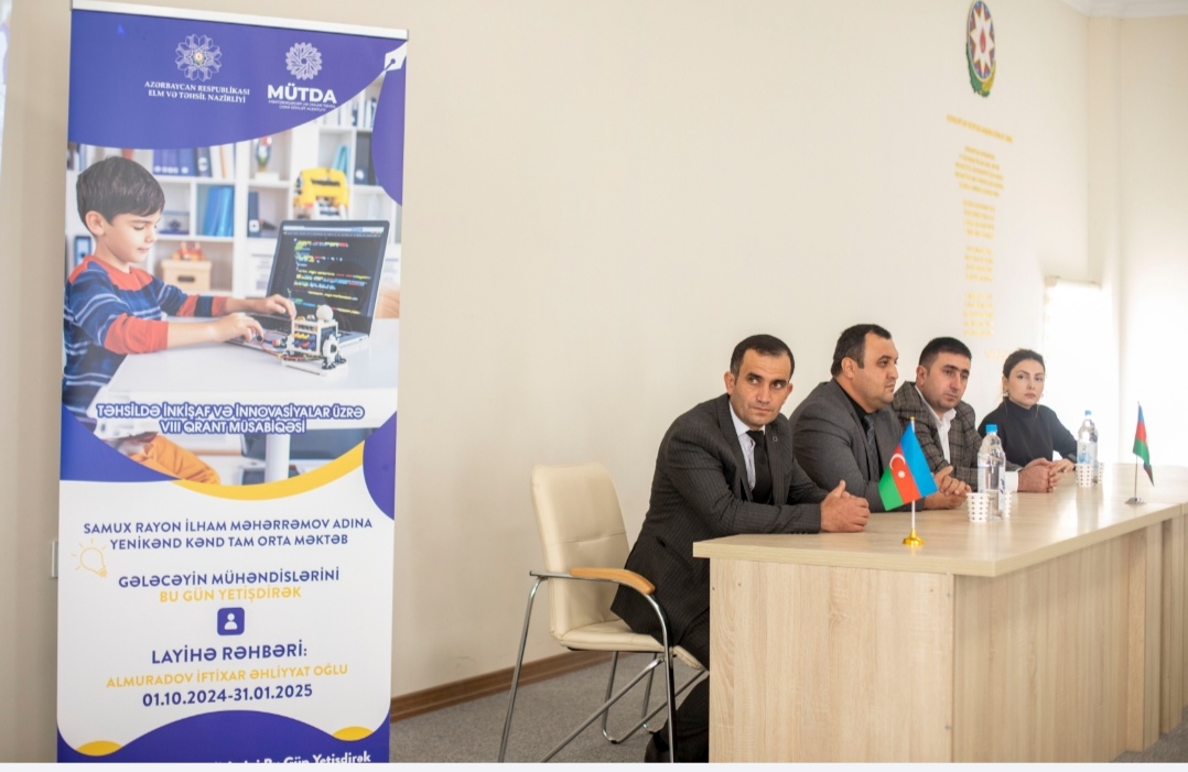 "Gələcəyin mühəndislərini bu gün yetişdirək" layihəsinin icrasına başlanılıb