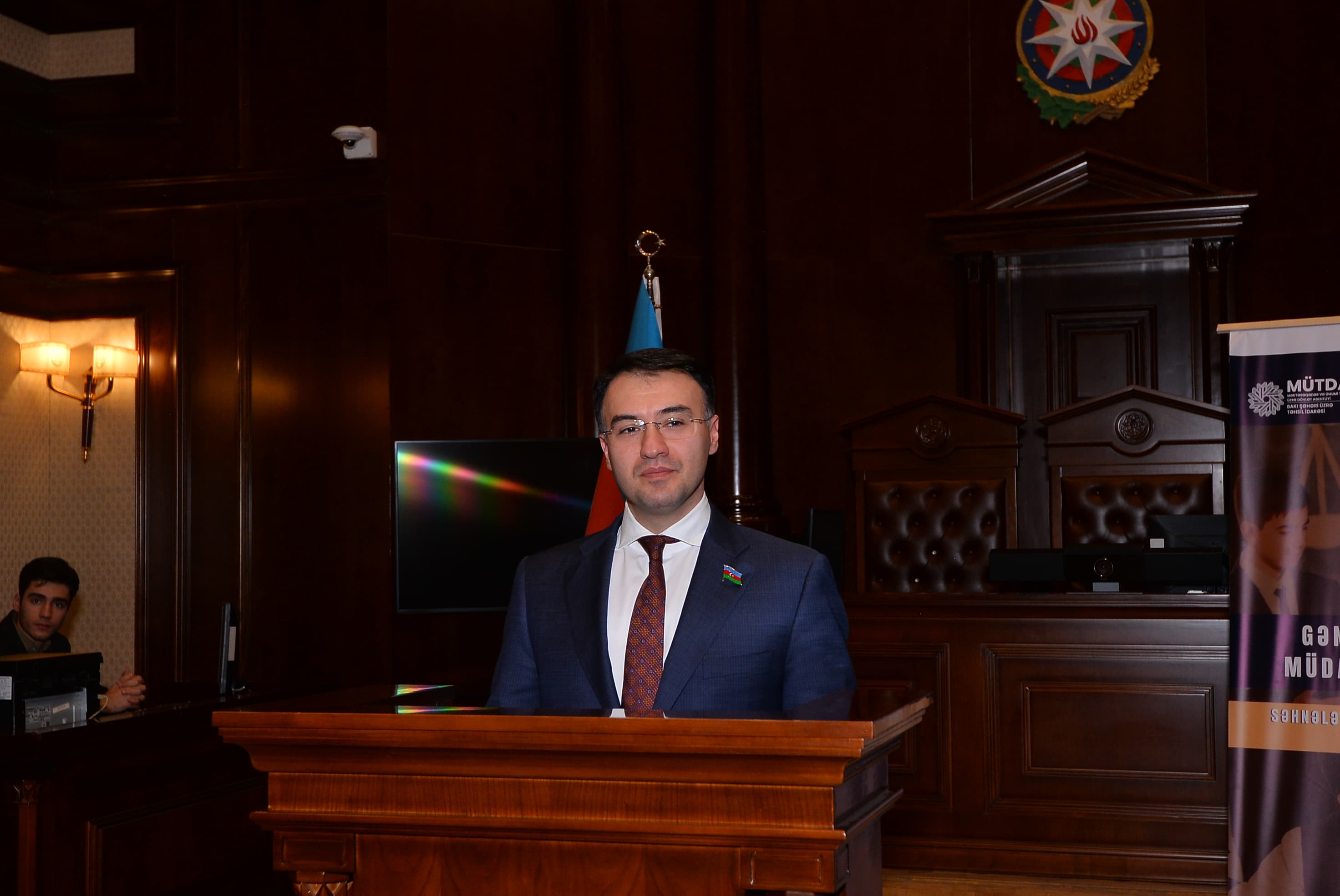 “Gənc Hüquq Müdafiəçiləri” məhkəmə müsabiqəsi qalibləri mükafatlandırılıb