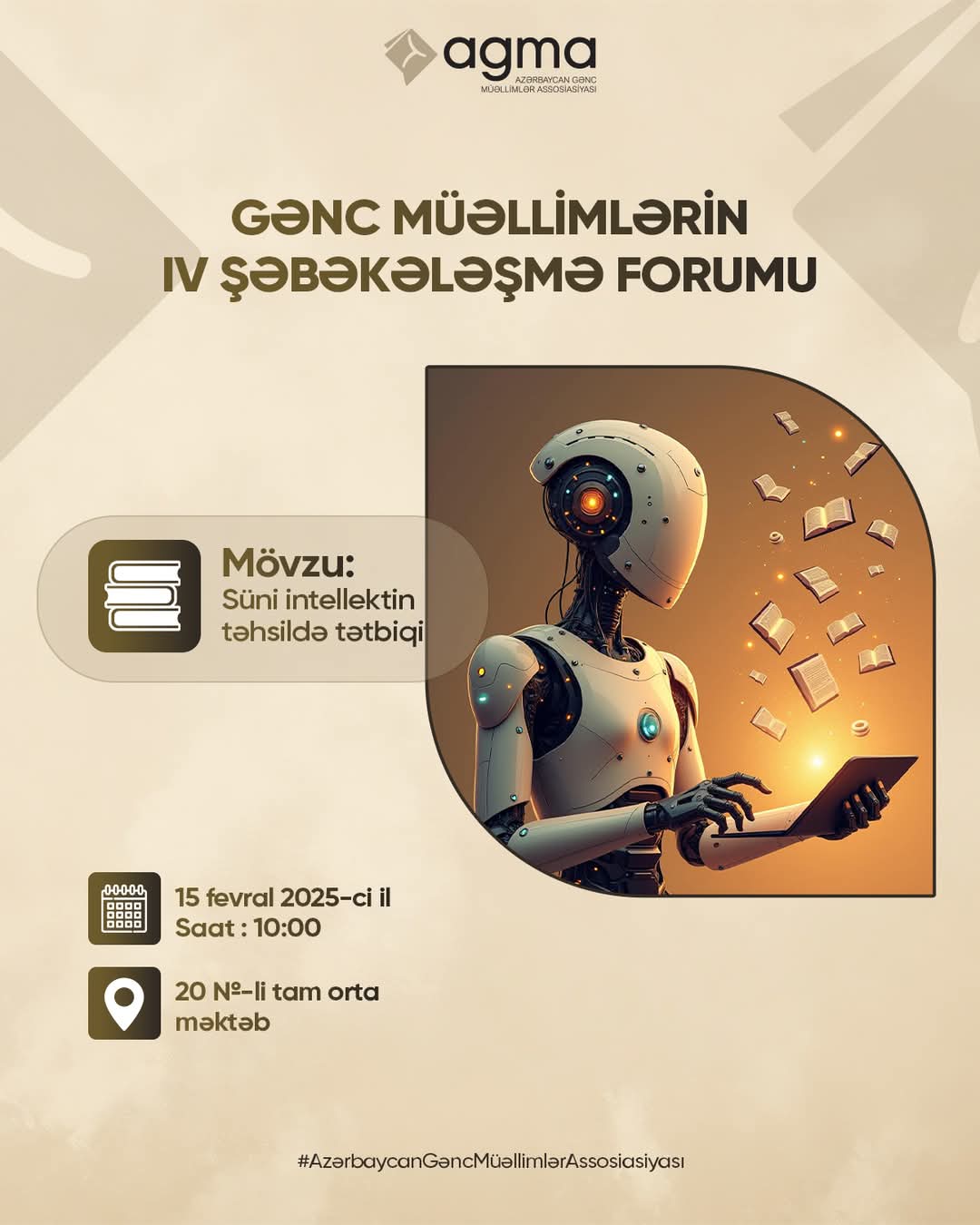 Gənc Müəllimlərin IV Şəbəkələşmə Forumu keçiriləcək