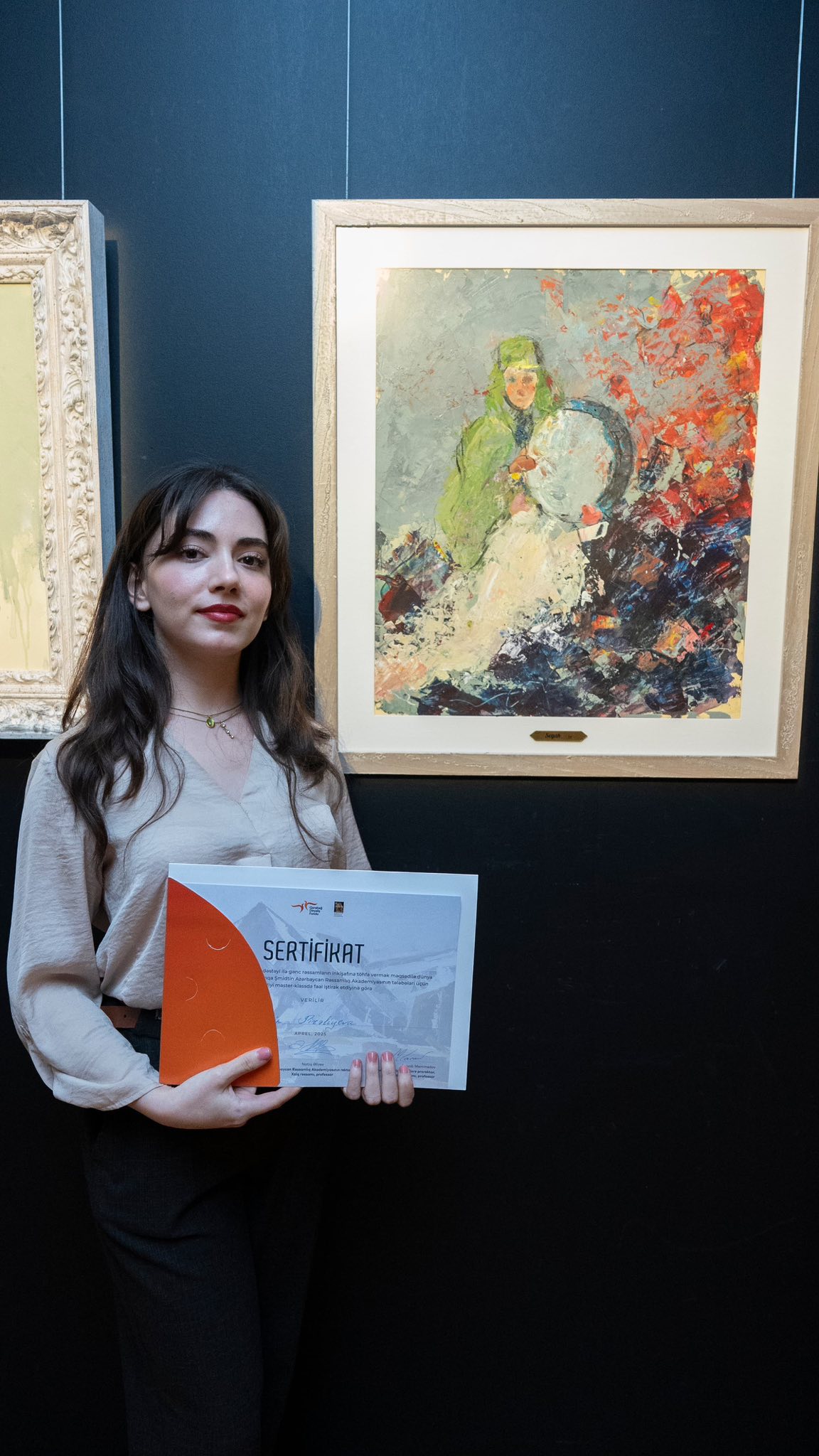 Gənc rəssamların sərgisi - Mövzu Qarabağ olub 