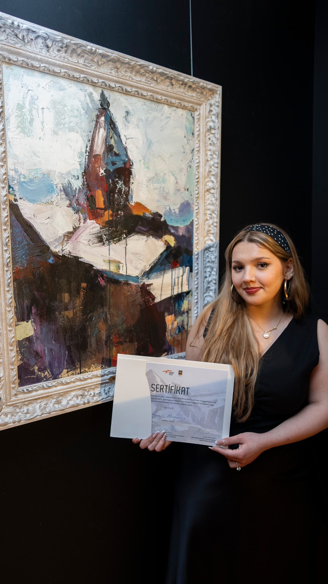 Gənc rəssamların sərgisi - Mövzu Qarabağ olub 