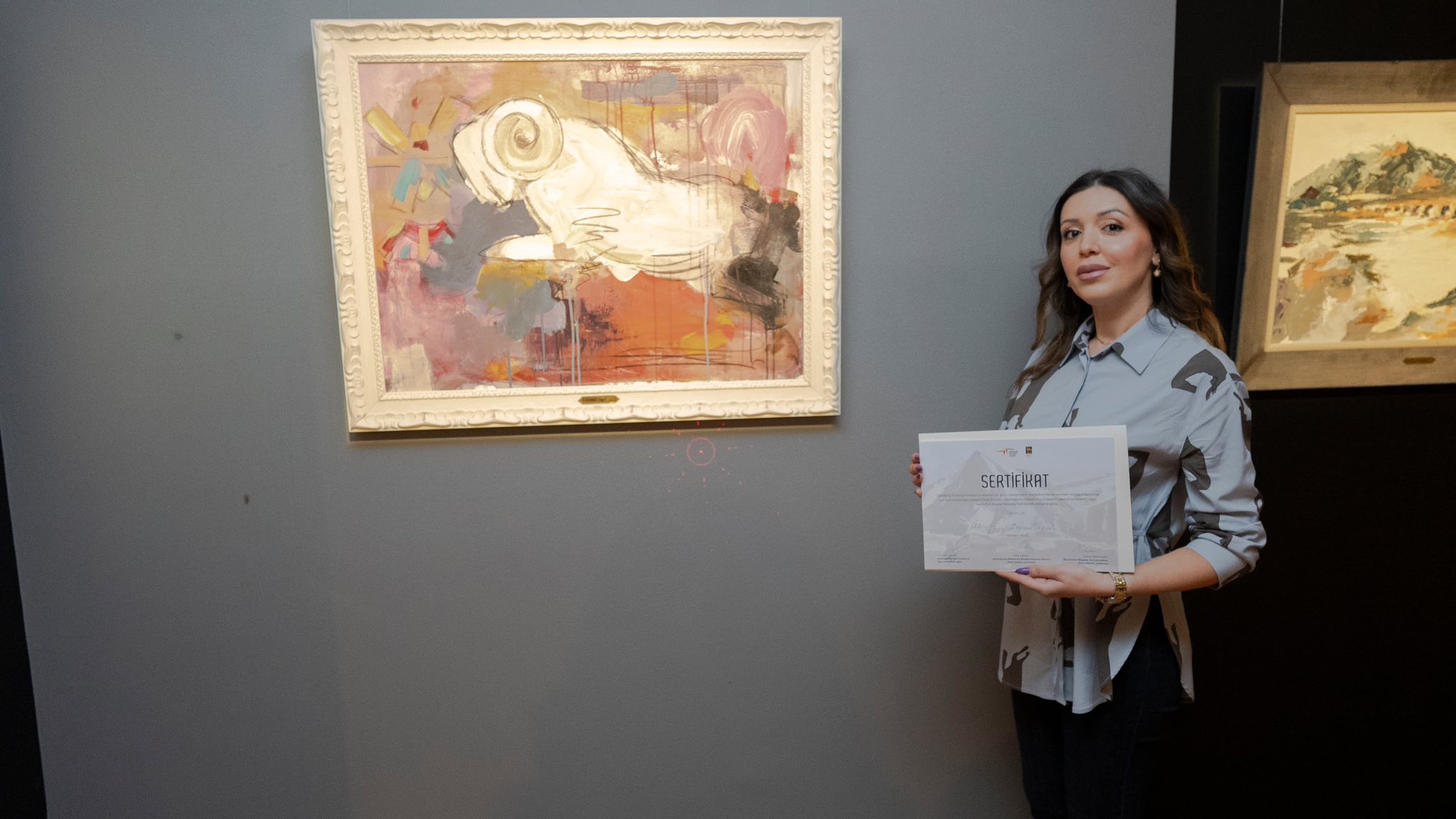 Gənc rəssamların sərgisi - Mövzu Qarabağ olub 