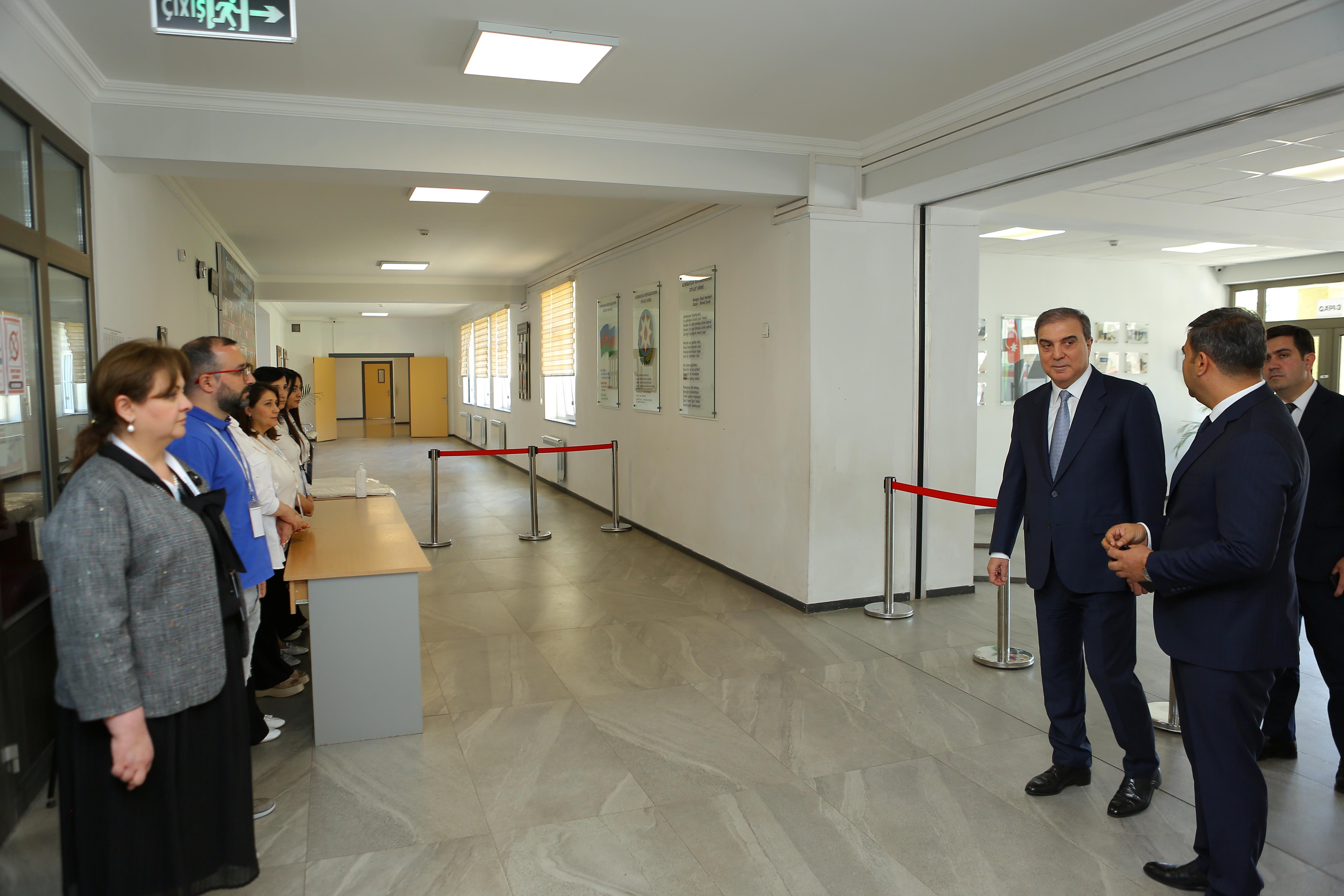 Gəncə şəhərinin icra başçısı sertifikatlaşdırma prosesini izləyib