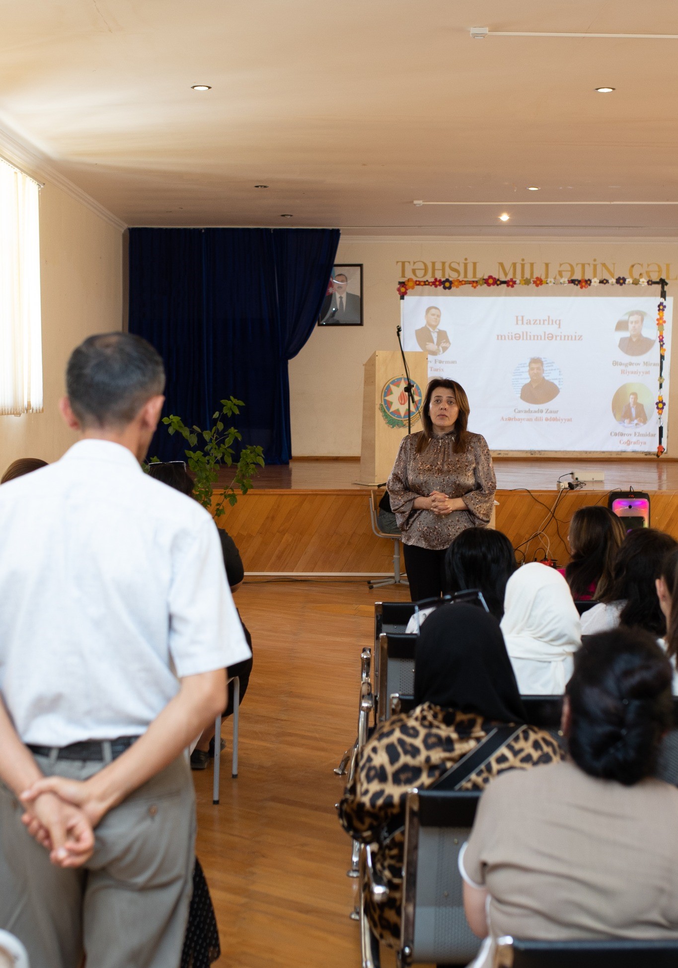 Gəncə və Goranboyda yenilənmiş tam orta məktəblərə qəbul həyata keçirilir