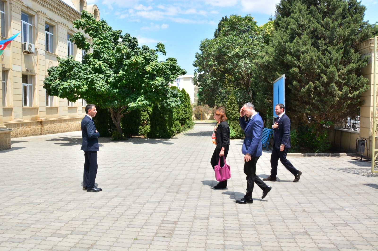 Gəncədə tarixlə diplomatiyanın görüşü