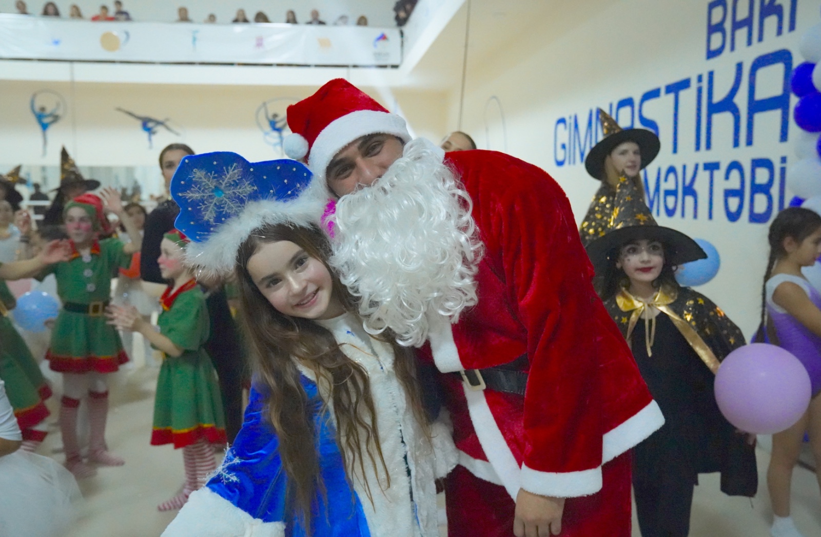 Gimnastika məktəbində "Elf diyarı" adlı tədbir keçirilib