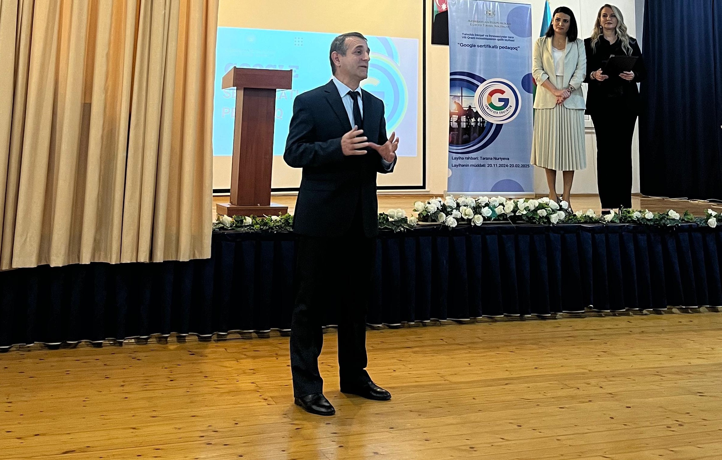 “Google sertifikatlı pedaqoq” layihəsinin icrasına başlanılıb