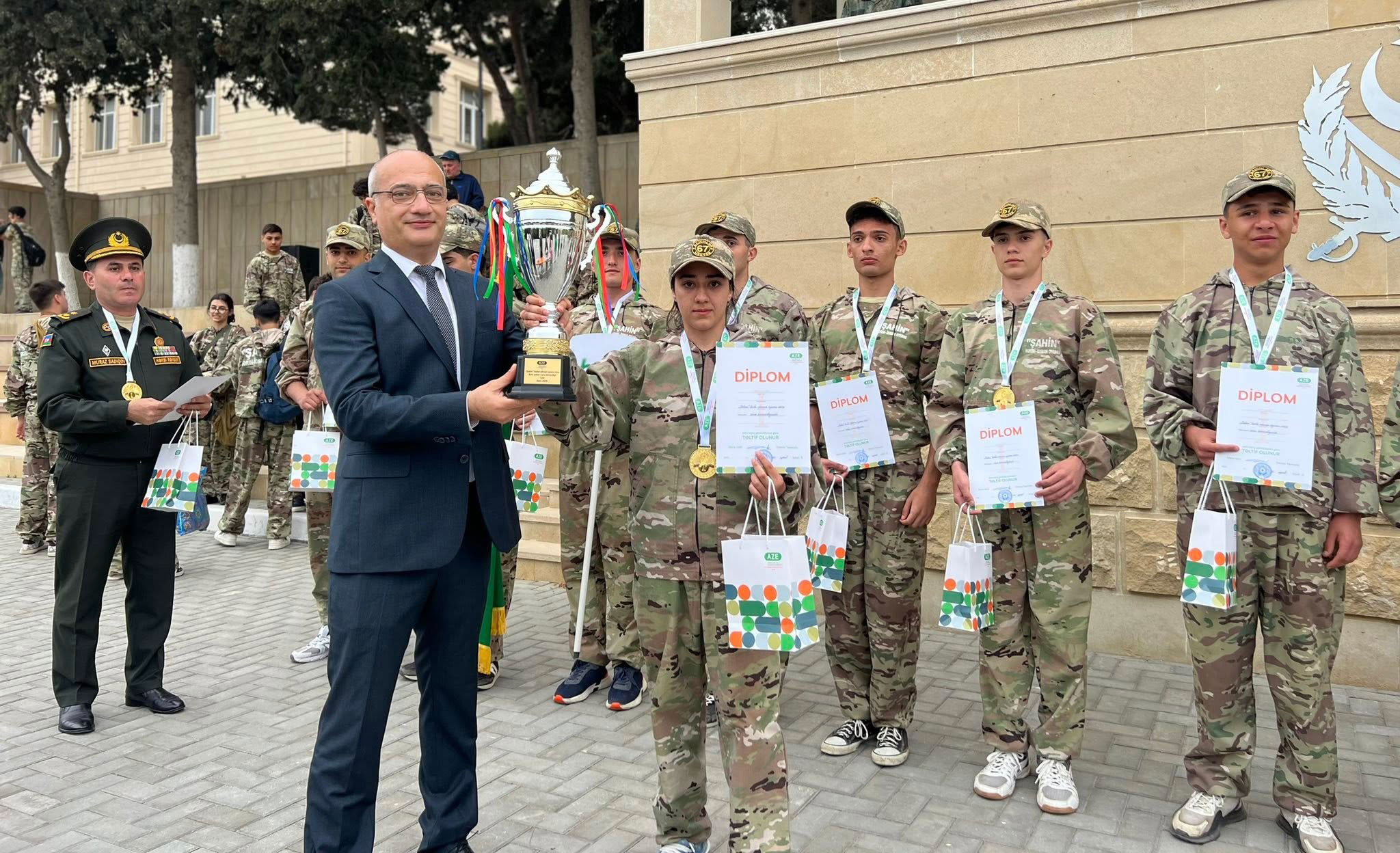 Hərbi-idman oyununun paytaxt üzrə finalçısı bəlli olub 