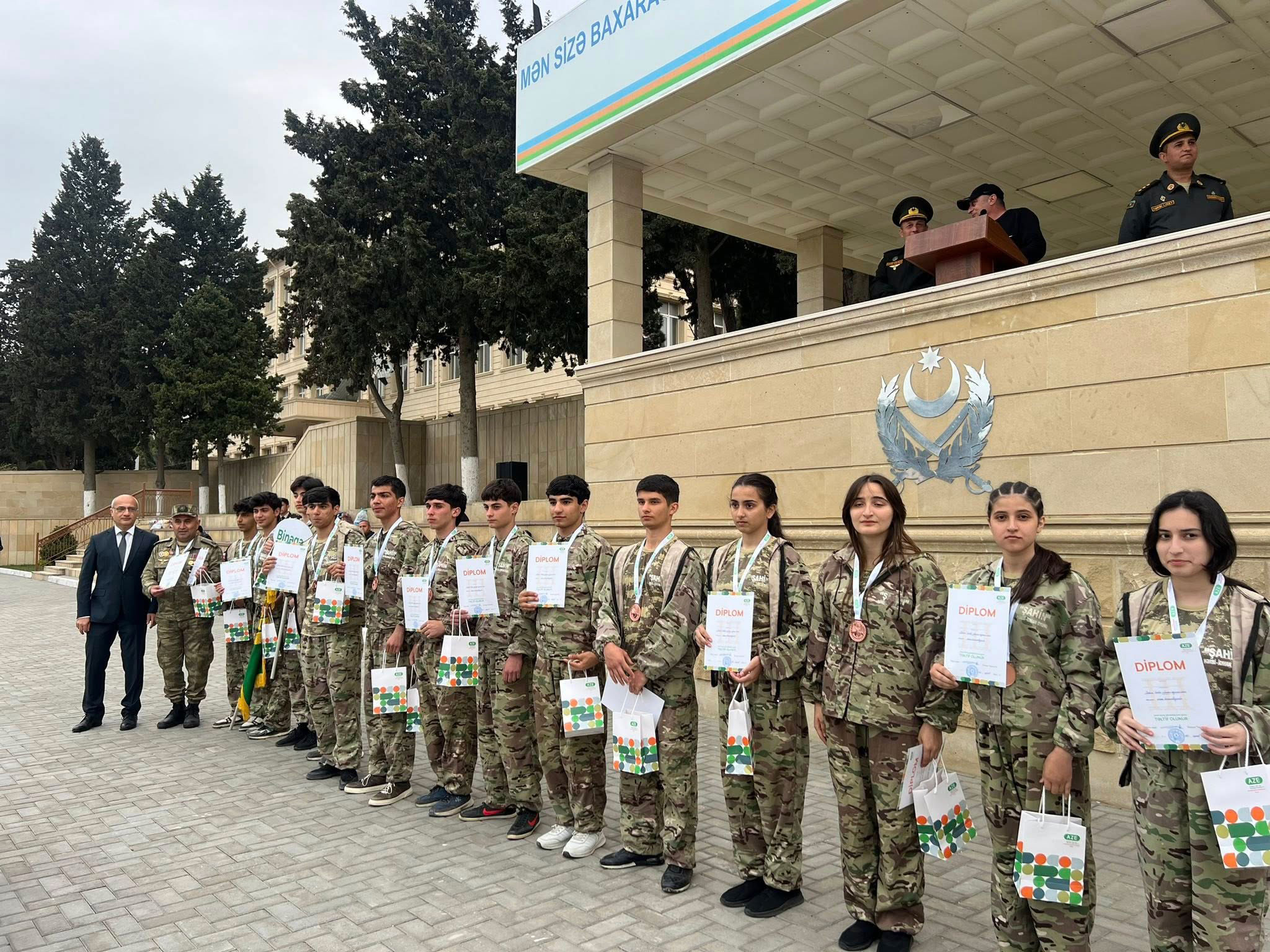 Hərbi-idman oyununun paytaxt üzrə finalçısı bəlli olub