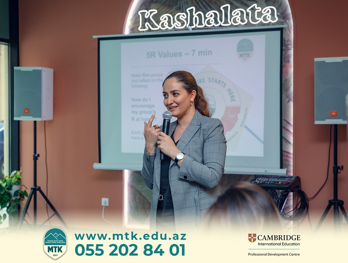 Heydər Əliyev adına Müasir Təhsil Kompleksi valideynlərlə görüş təşkil edib – FOTOLAR