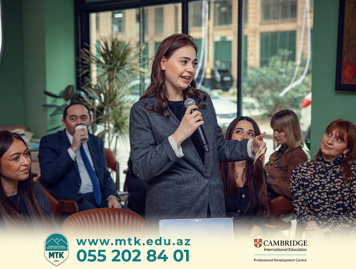 Heydər Əliyev adına Müasir Təhsil Kompleksi valideynlərlə görüş təşkil edib – FOTOLAR