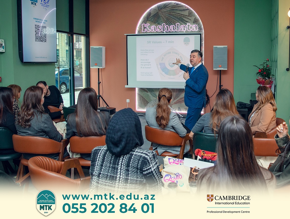 Heydər Əliyev adına Müasir Təhsil Kompleksi valideynlərlə görüş təşkil edib – FOTOLAR