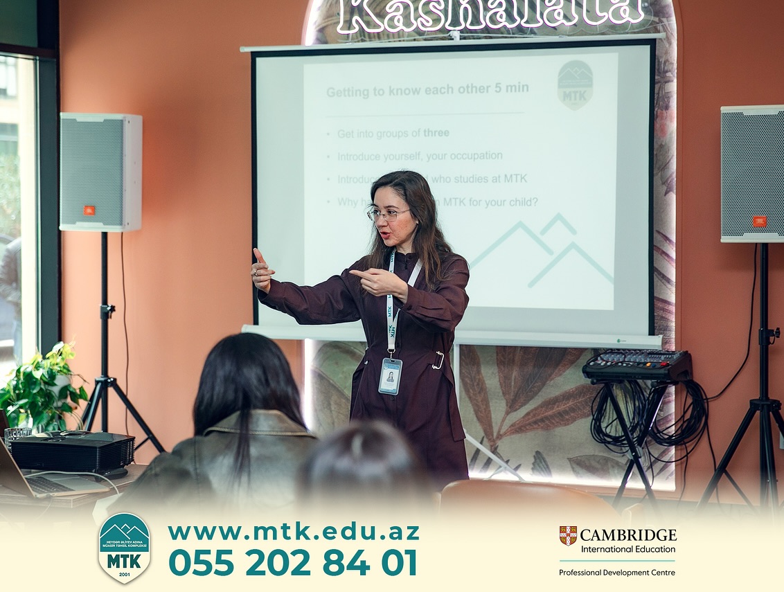 Heydər Əliyev adına Müasir Təhsil Kompleksi valideynlərlə görüş təşkil edib – FOTOLAR