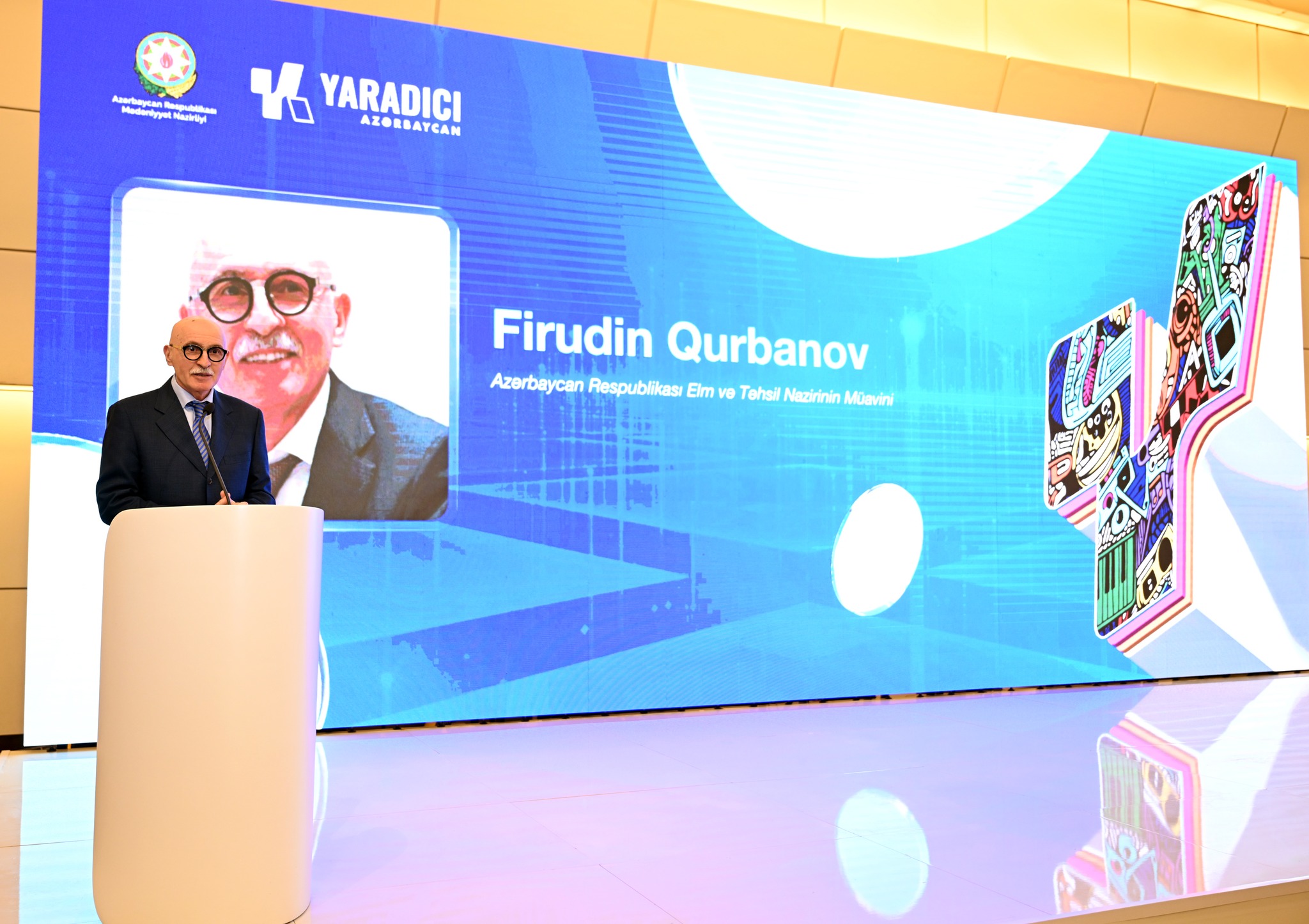 Heydər Əliyev Mərkəzində “Yaradıcı Azərbaycan” mövzusunda tədbir keçirilib