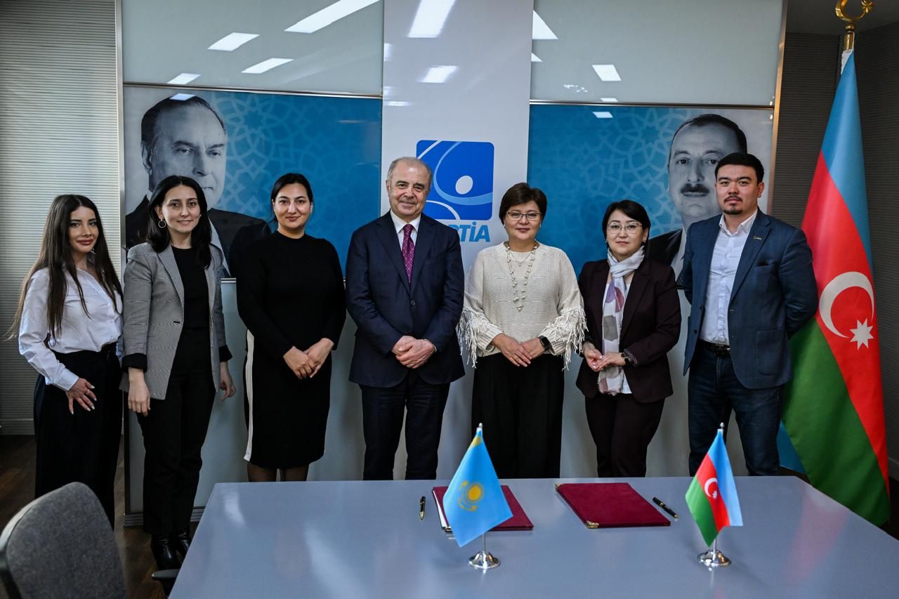 İdman Akademiyasında Qazaxıstanın Qızıl Orda Korkut Ata Universitetinin rəhbər heyəti ilə görüş olub