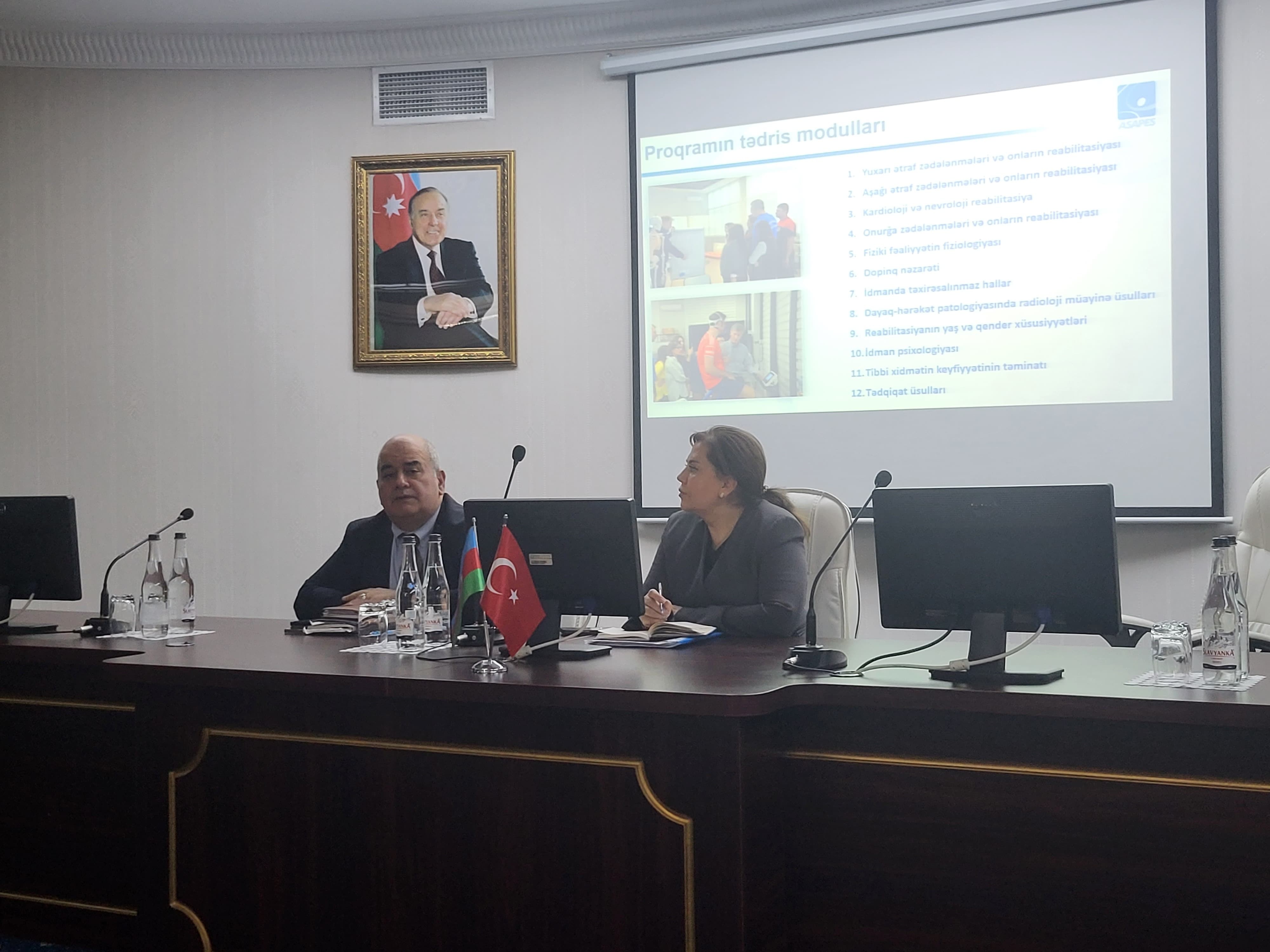 İdman Akademiyasının əməkdaşları ATU-nun rezidentləri ilə görüşüb 