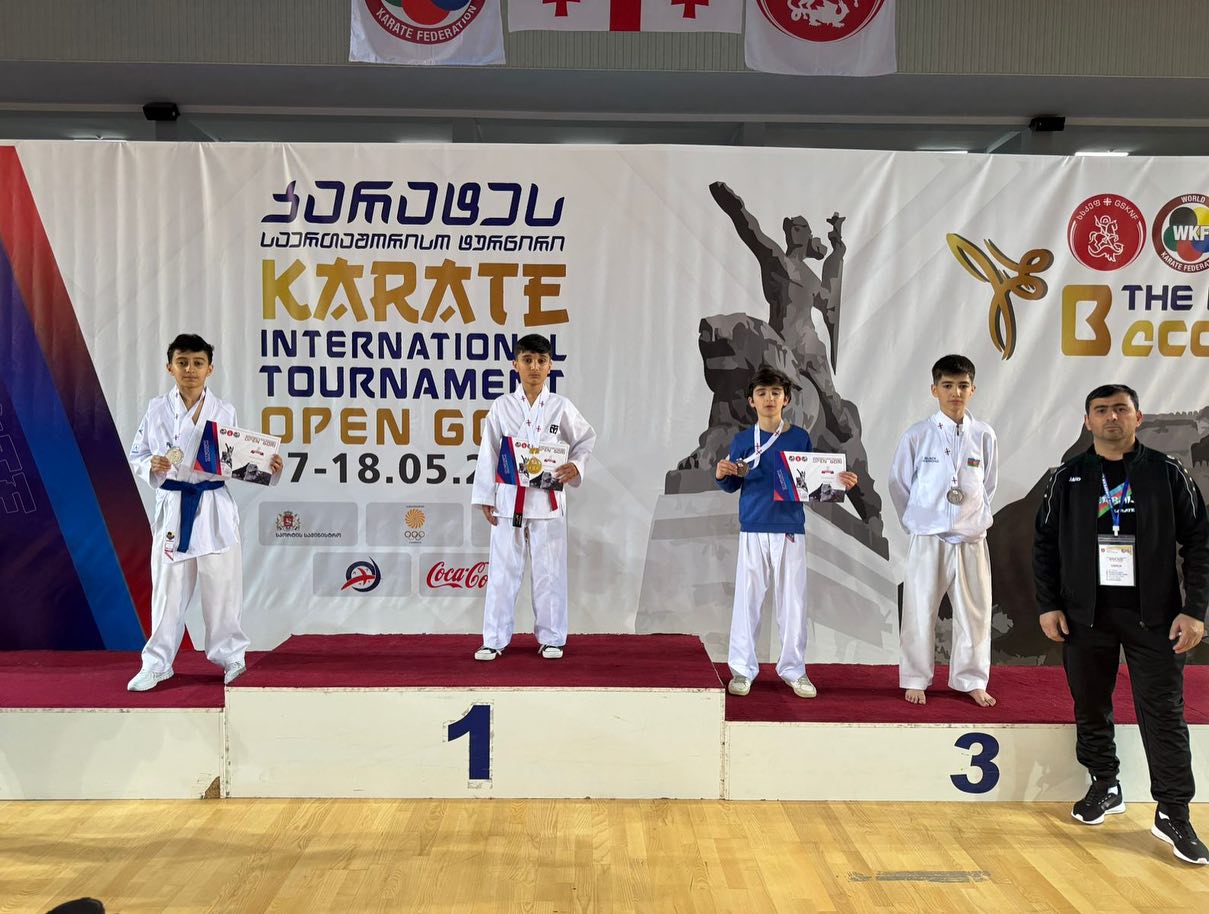 İdmançılarımız beynəlxalq yarışdan 14 medalla qayıtdılar