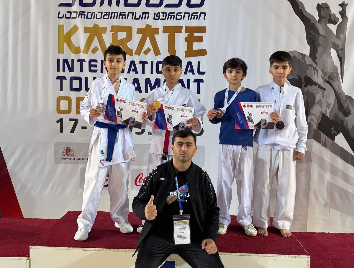 İdmançılarımız beynəlxalq yarışdan 14 medalla qayıtdılar