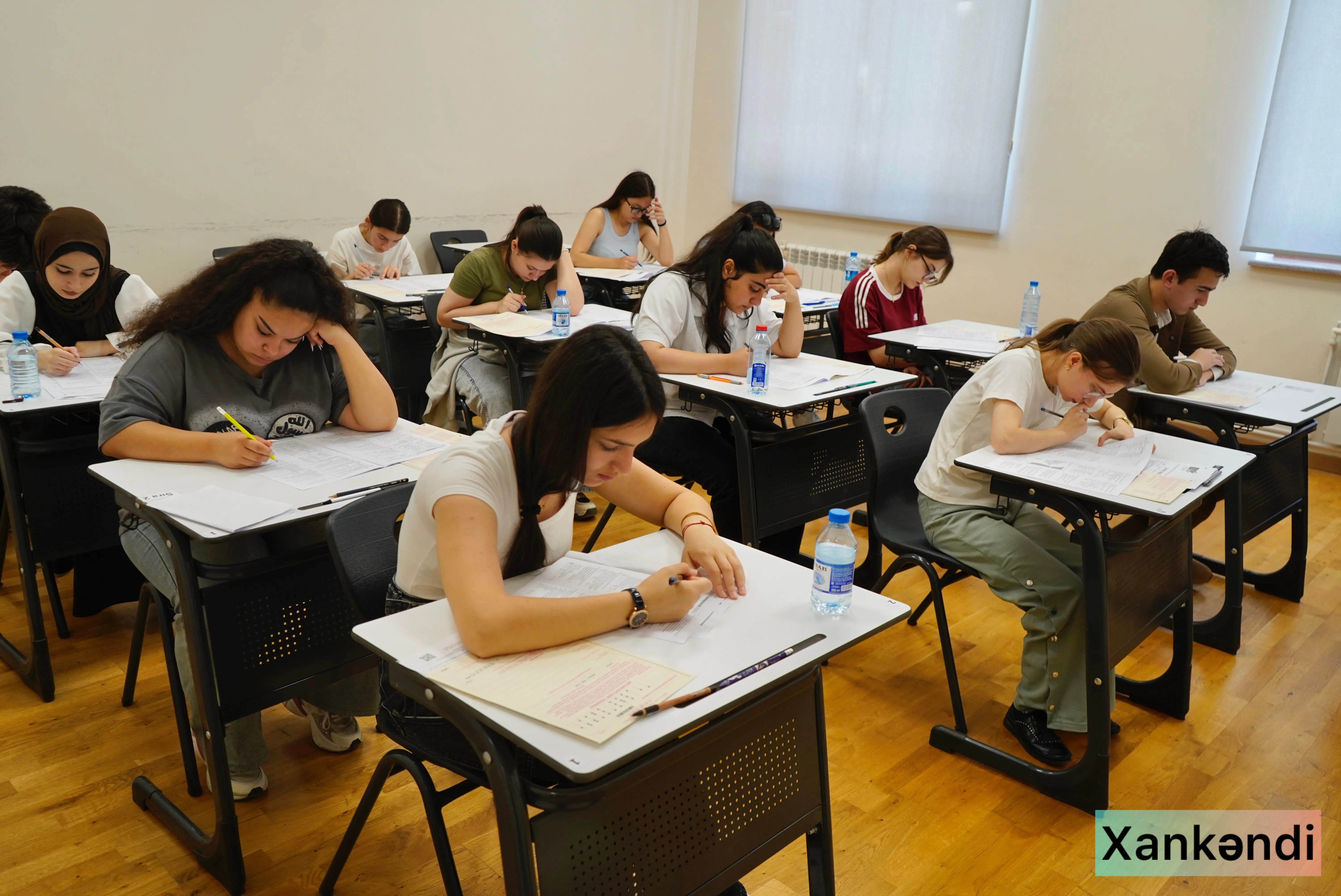 II və III ixtisas qrupları üzrə ali təhsil müəssisələrinə qəbul imtahanı keçirilib