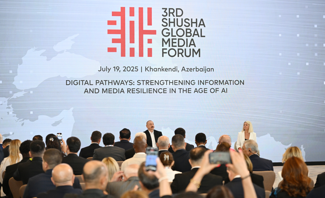 III Şuşa Qlobal Media Forumunun iştirakçıları ilə görüş keçirilib