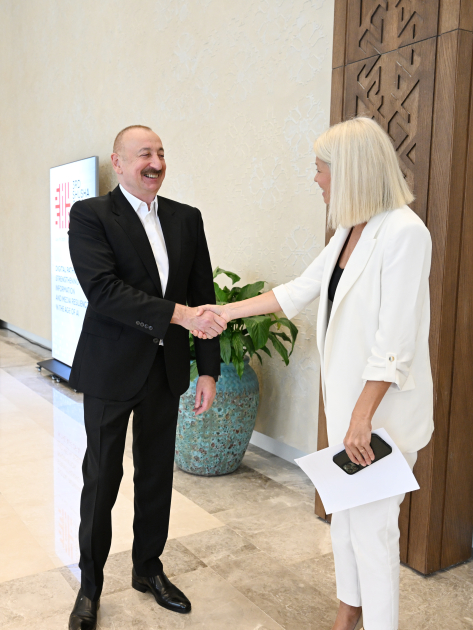 III Şuşa Qlobal Media Forumunun iştirakçıları ilə görüş keçirilib