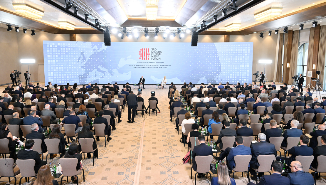 III Şuşa Qlobal Media Forumunun iştirakçıları ilə görüş keçirilib