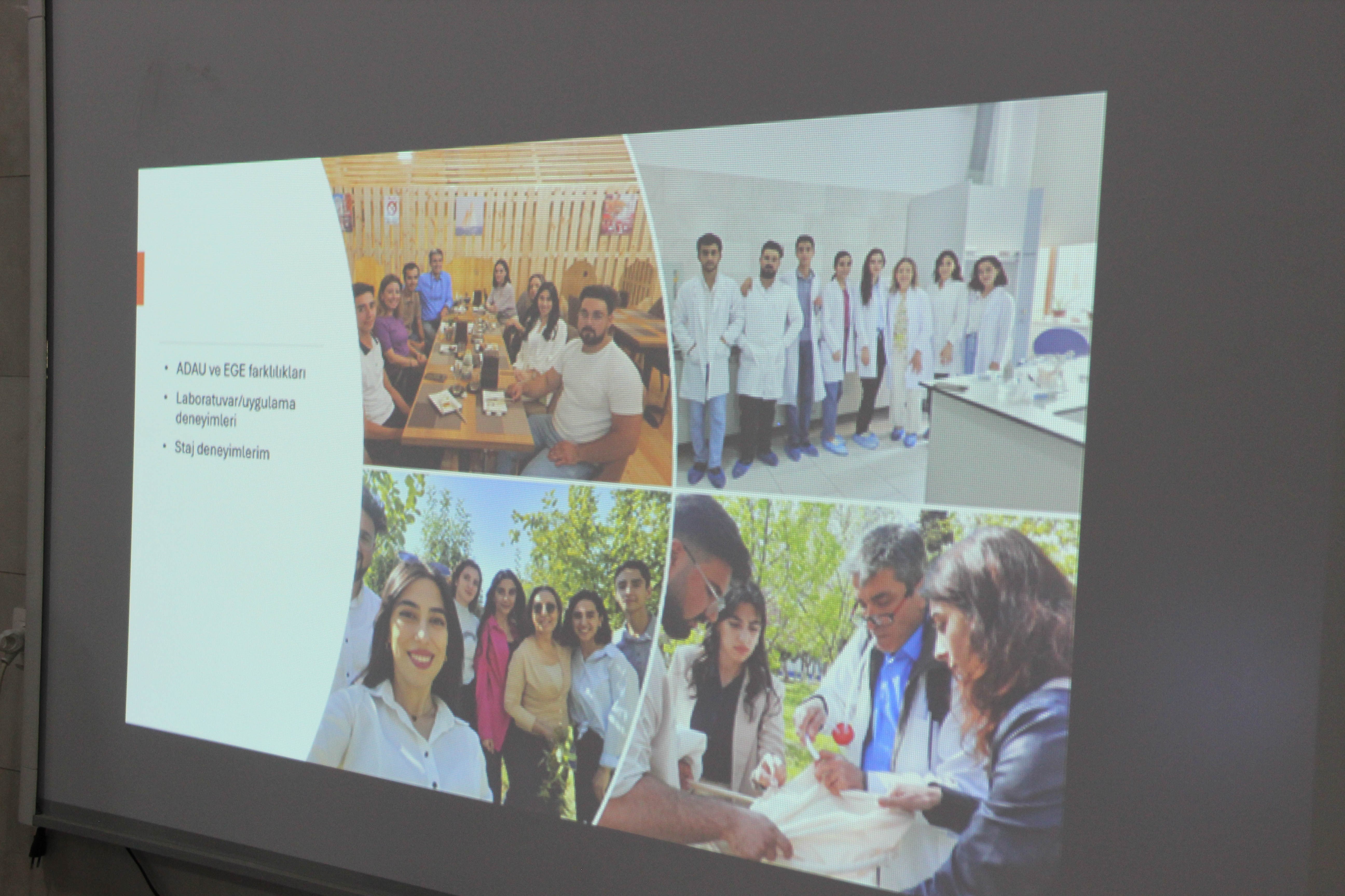 İkili diplom proqramının məzunları ilə görüşlər keçirilir