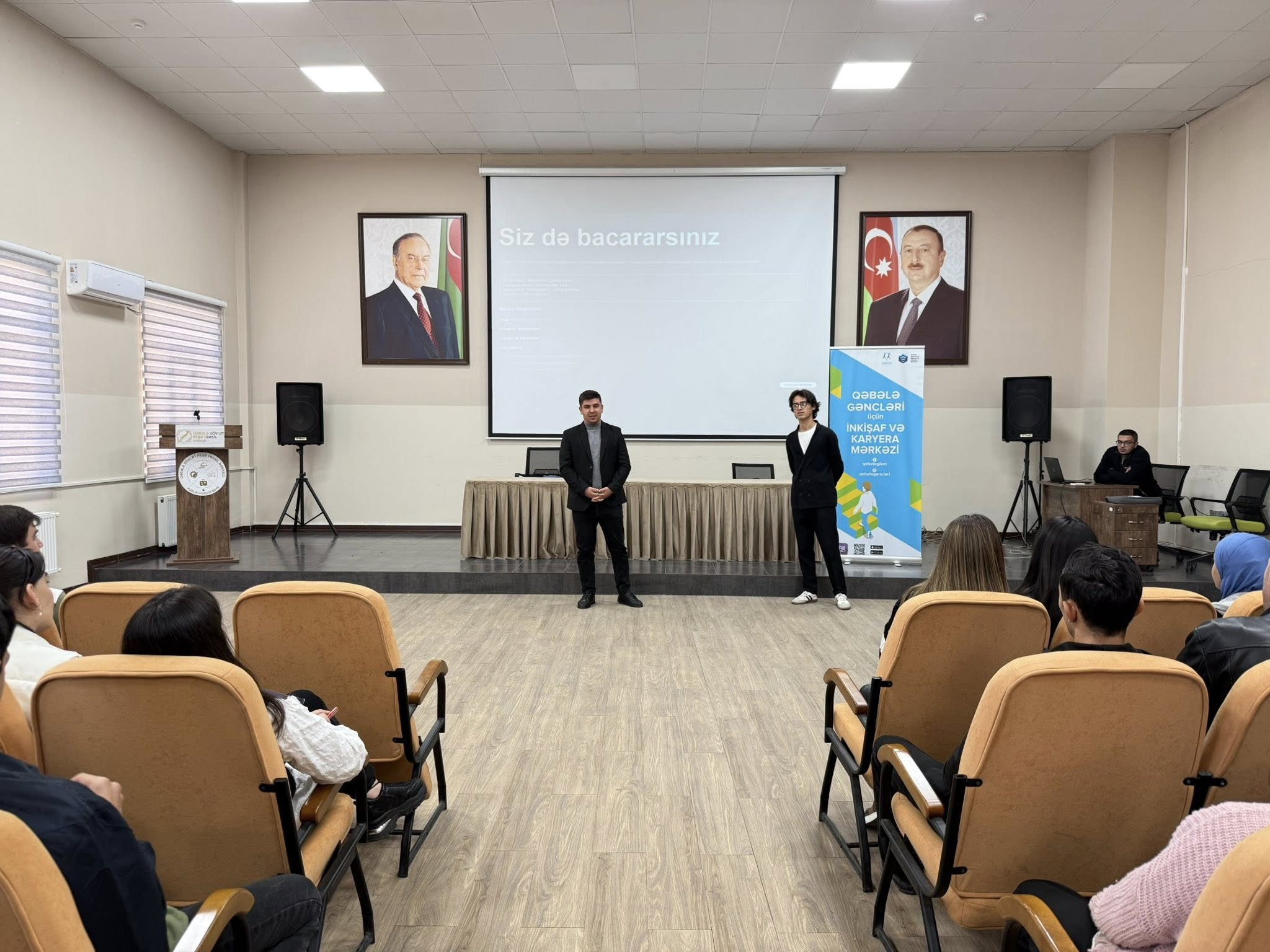 Qəbələdə peşə seçimi və inkişaf mövzusunda təlim keçirilib