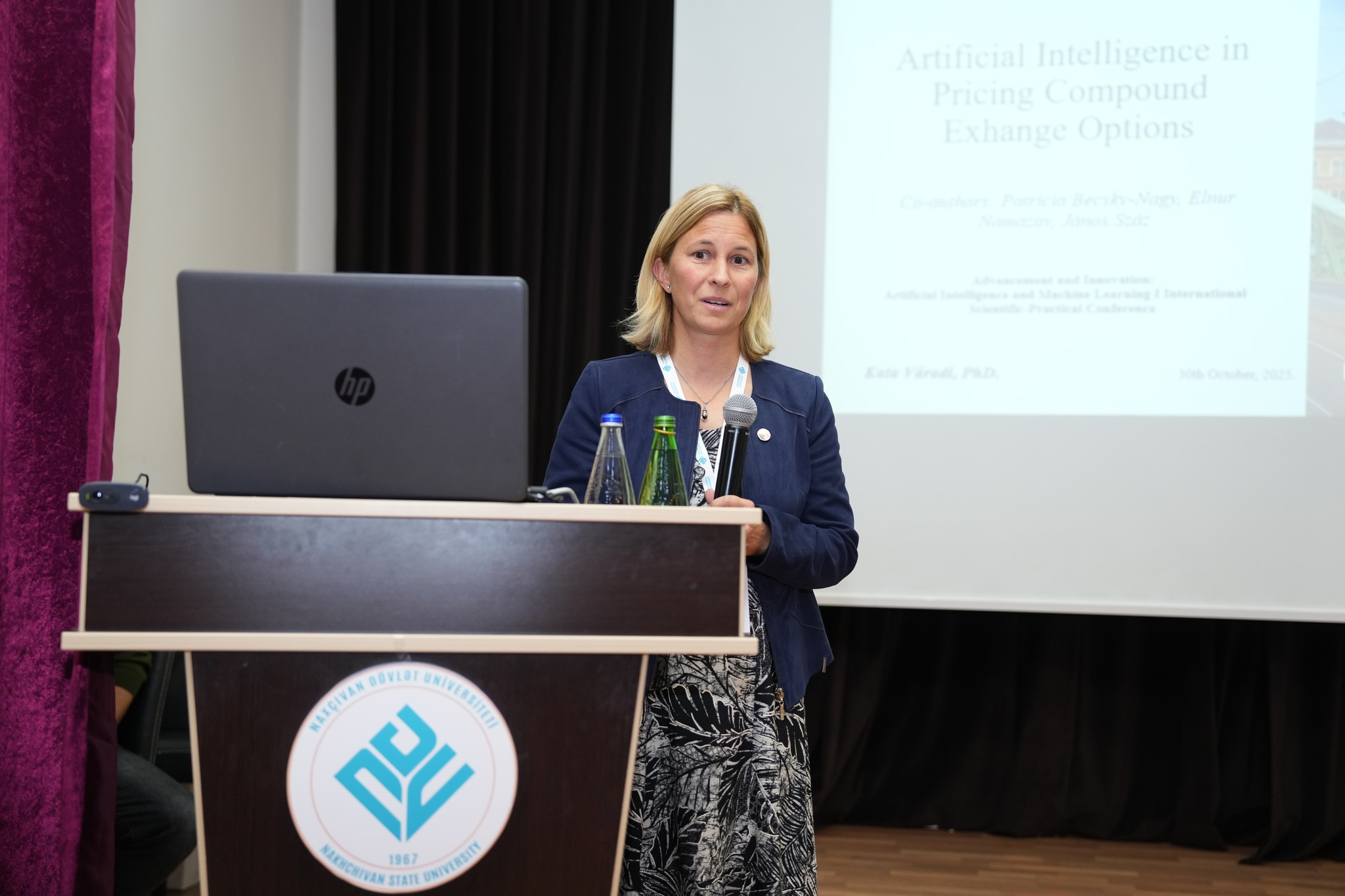 NDU-da süni intellekt və maşın öyrənməsi üzrə beynəlxalq konfrans keçirilib