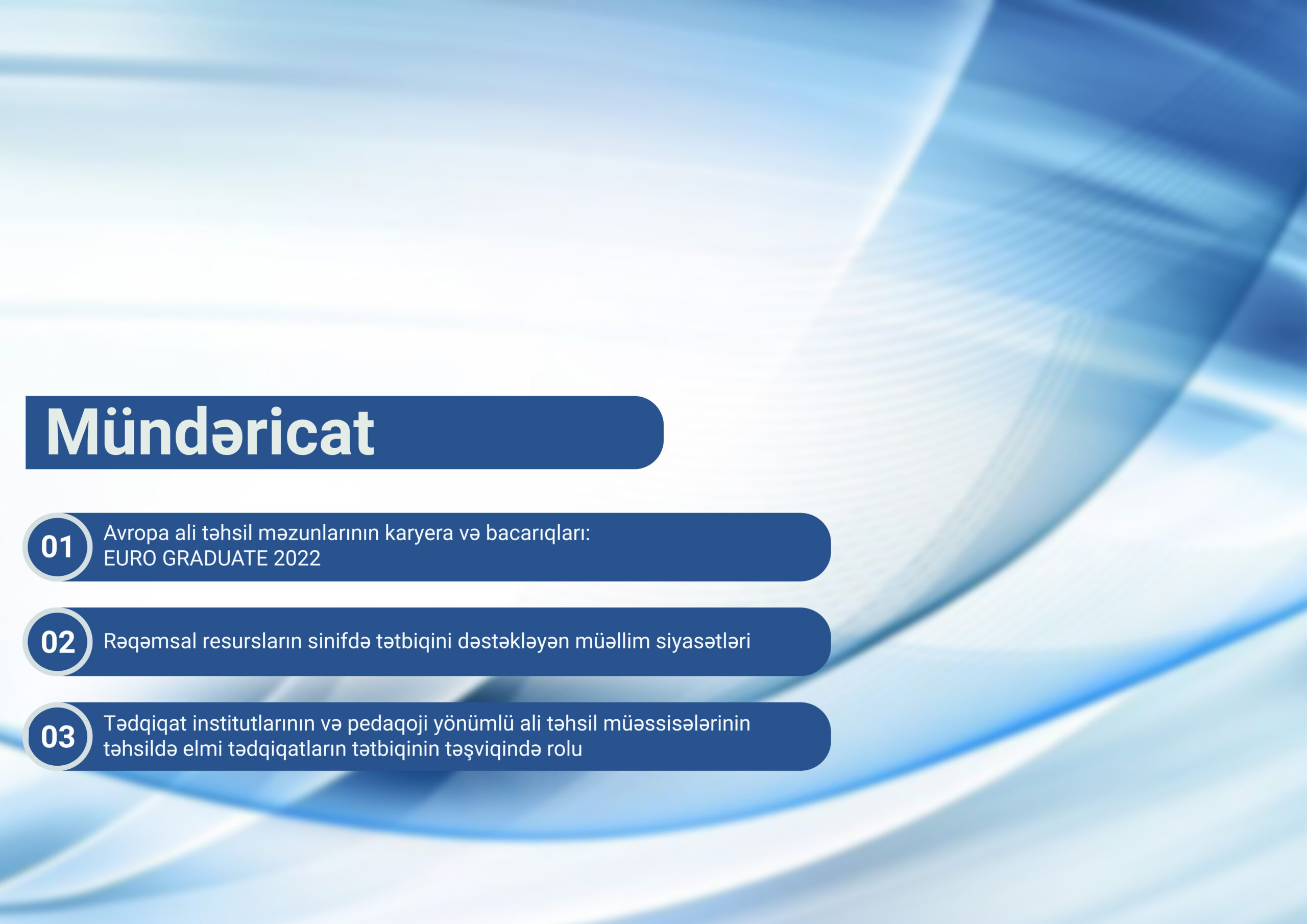 Beynəlxalq Təhsil İcmalı – Oktyabr 2025